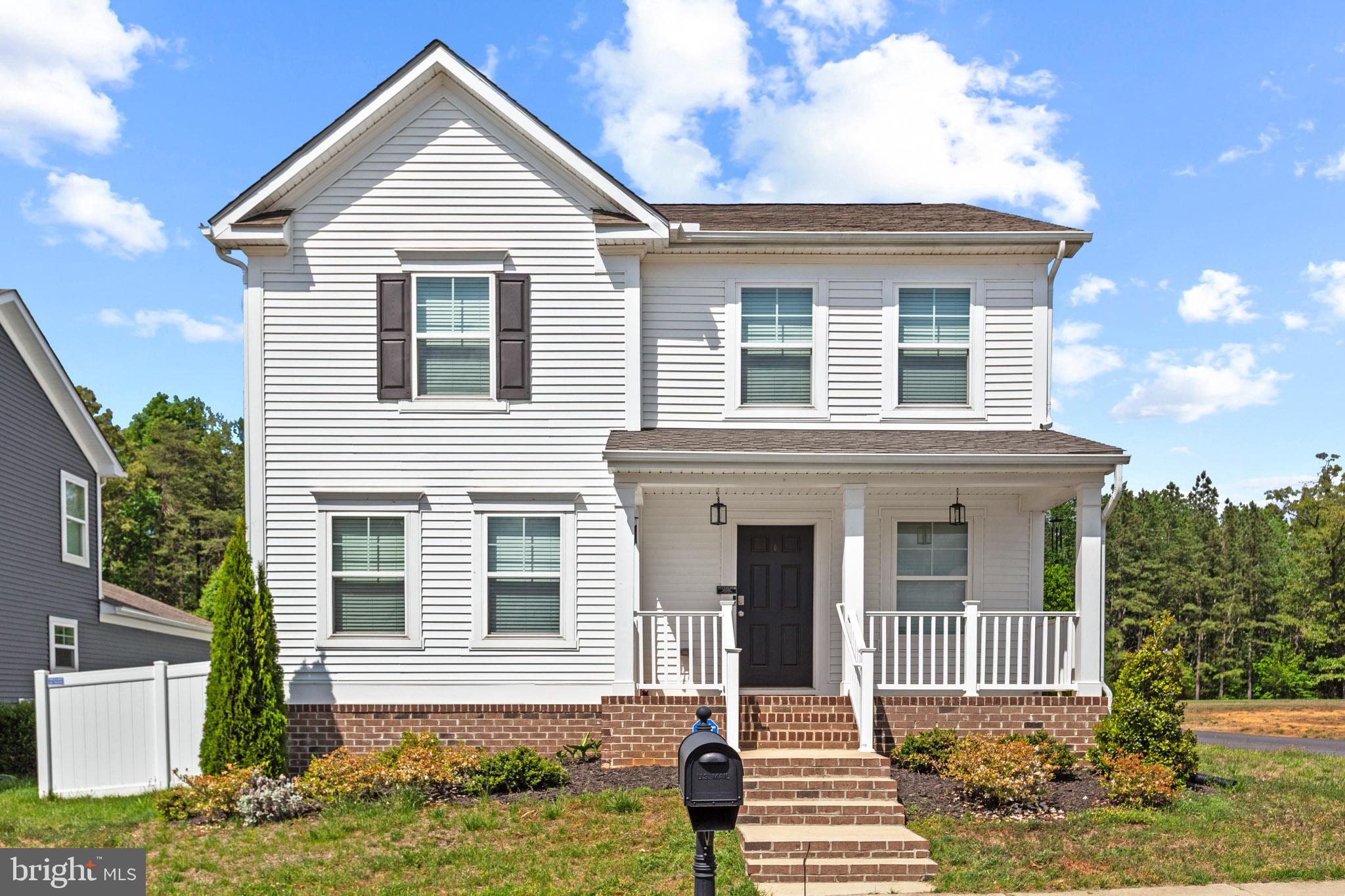 Skip the builder delays, upgrade costs, and unfinished projects. This move-in-ready 4-bedroom home in South River already offers the features buyers are paying extra for: a maintenance-free deck, a vinyl privacy fence, an irrigation system, a partially finished basement, and smart upgrades.

The open-concept main level creates a seamless flow among the kitchen, dining, and family rooms, making everyday living and entertaining simple. The kitchen offers abundant cabinetry, an upgraded refrigerator, a spacious pantry, and great sightlines throughout the main living area.

Upstairs, you’ll find four bedrooms, including a spacious primary suite with a private bath, while a secondary bedroom features custom built-in bookcases perfect for a home office, reading space, or flex room.

Need more room? The partially finished walk-out basement offers a massive rec room, plus potential to add an additional bedroom and full bath.

Outside is where this home separates itself from new construction. Enjoy a welcoming country front porch, established landscaping, fenced backyard privacy, and upgrades already completed so you can move in and start enjoying your home immediately.

Located minutes from I-95, between Richmond and Fredericksburg, in a sidewalk-lined community with amenities, this home combines commuter convenience with the space buyers are seeking. Homes with this amount of finished space, upgrades, and outdoor living do not come move-in ready every day. Schedule your showing today.