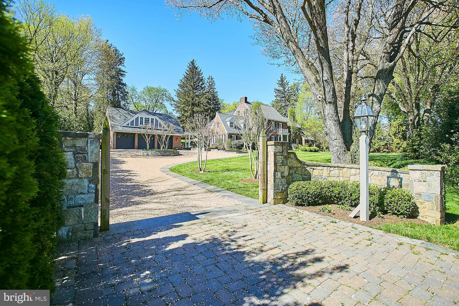 Delightful Georgian style estate offers Middleburg charm & 1.37 acres of beautifully landscaped property which includes 21-4-1- -55A and 21-4-1- -58, Vastly expanded with 7,000 sq ft, numerous windows provide abundant light & views. French doors open to gardens, stone patios, salt water pool & stone fireplace. Large guest apt w/ 5th BR above garage. Brochure, Disclosures in Documents.