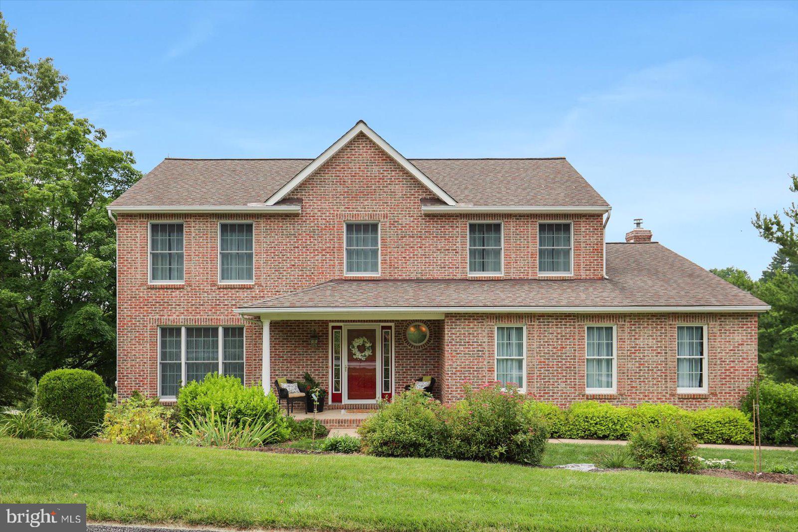 Welcome Home! Nestled on a beautifully landscaped 0.46-acre lot in the desirable Stone Ridge East community, this exceptional 4-bedroom, 2.5-bath home backs to a peaceful common area with mature trees, a fishing pond, walking trail, abundant wildlife, and breathtaking sunset views.
Enjoy the serenity of the neighborhood while being just minutes from downtown New Freedom, the Heritage Rail Trail, shopping, dining, I-83, and an easy commute to both York and Maryland.
Pride of ownership is evident throughout this meticulously maintained home
Inside, you'll find generous living space designed for both everyday living and entertaining. The main level features a welcoming foyer, formal living and dining rooms, a convenient half bath, an eat-in kitchen with center island, a cozy family room, and access to the oversized two-car garage.
Upstairs, the spacious primary suite offers a private bath and walk-in closet, while three additional bedrooms, a full bath, and second-floor laundry provide comfort and convenience for everyone.
The finished walkout lower level adds valuable flexible living space—ideal for a recreation room, home office, gym, or media room.
Step outside to your own private retreat featuring a multi-level deck spanning the entire back of the home, a patio, beautifully maintained gardens, a spacious backyard, and a welcoming covered front porch.
This move-in-ready home truly offers the perfect blend of comfort, privacy, and convenience. Schedule your private tour today!