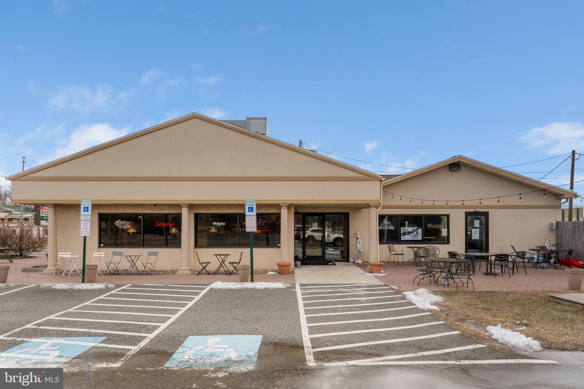 Fantastic opportunity to own a fully operational and profitable restaurant with a great reputation. This turnkey sale includes all furniture, fixtures, equipment, and inventory, as well as a valuable R (Restaurant) food and liquor license. The restaurant features a spacious dining area with booth and table seating, a full-service bar, and an inviting outdoor patio for seasonal dining.   The newer addition included the bar area and added seating.   The bar/dining area is approximately 40' x 32' and the dining area approximately 27' x 31'. There are 3 restroom facilities  which include a handicap bathroom.  The restaurant and bar seating capacity is 65 (bar 12, seating tables 29, seating booths 24). A recently paved parking lot provides ample space for both dine-in and take-out patrons. Located in a prime, high-traffic area, where approximately 22,000 cars pass daily and adjacent to the Pennsylvania Turnpike, this well-established business is ready for new ownership. Don't miss your chance to step into a successful, profitable and established restaurant.  Contact us today for more details!