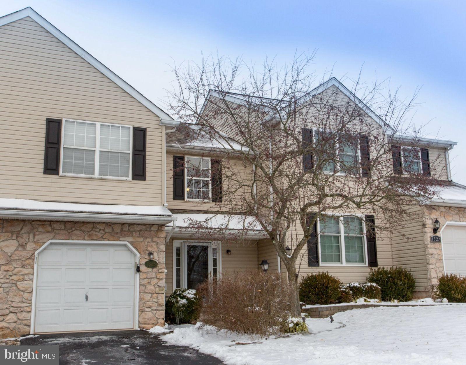 GREAT LOCATION !!! Just minutes from Merck Upper Gwynedd and West Point locations in the lovely Stonegate Townhouse Community offering tot lot/playground, tennis/basketball court. You will feel like you are home from the moment you enter the 2-story foyer with hardwood flooring and 1st floor powder room. This 3 BD, 2.5 BA townhouse features an updated kitchen with wood cabinets and soft close drawers, granite countertops, stainless steel refrigerator, stove, microwave appliances & deep sink, tile backsplash and plenty of storage. Enjoy a casual meal at the breakfast bar or dinner in the adjacent dining room. The living room offers good space for relaxing and easy access to the rear deck to enjoy the outdoors. Upstairs you'll find a primary bedroom with a full bath and 2 additional bedrooms plus a full hall bath and laundry. All this and a finished basement too! Convenient to the PA Turnpike NE extension and local train line. Come see this home today before its gone!