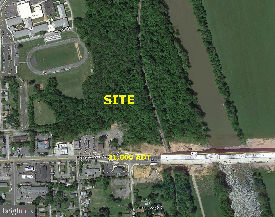 Prime Development Land Assemblage on main corridor near I-66 - 1724 & 1730 N. Shenandoah Avenue.  Site is ready for development, but has two commercial rental properties that can be used to provide income to off-set holding costs.  Total of 13.37 acres - subject to rezoning to Apartments,  Hotel, Office, Retail.  Public water and sewer on adjoining property.