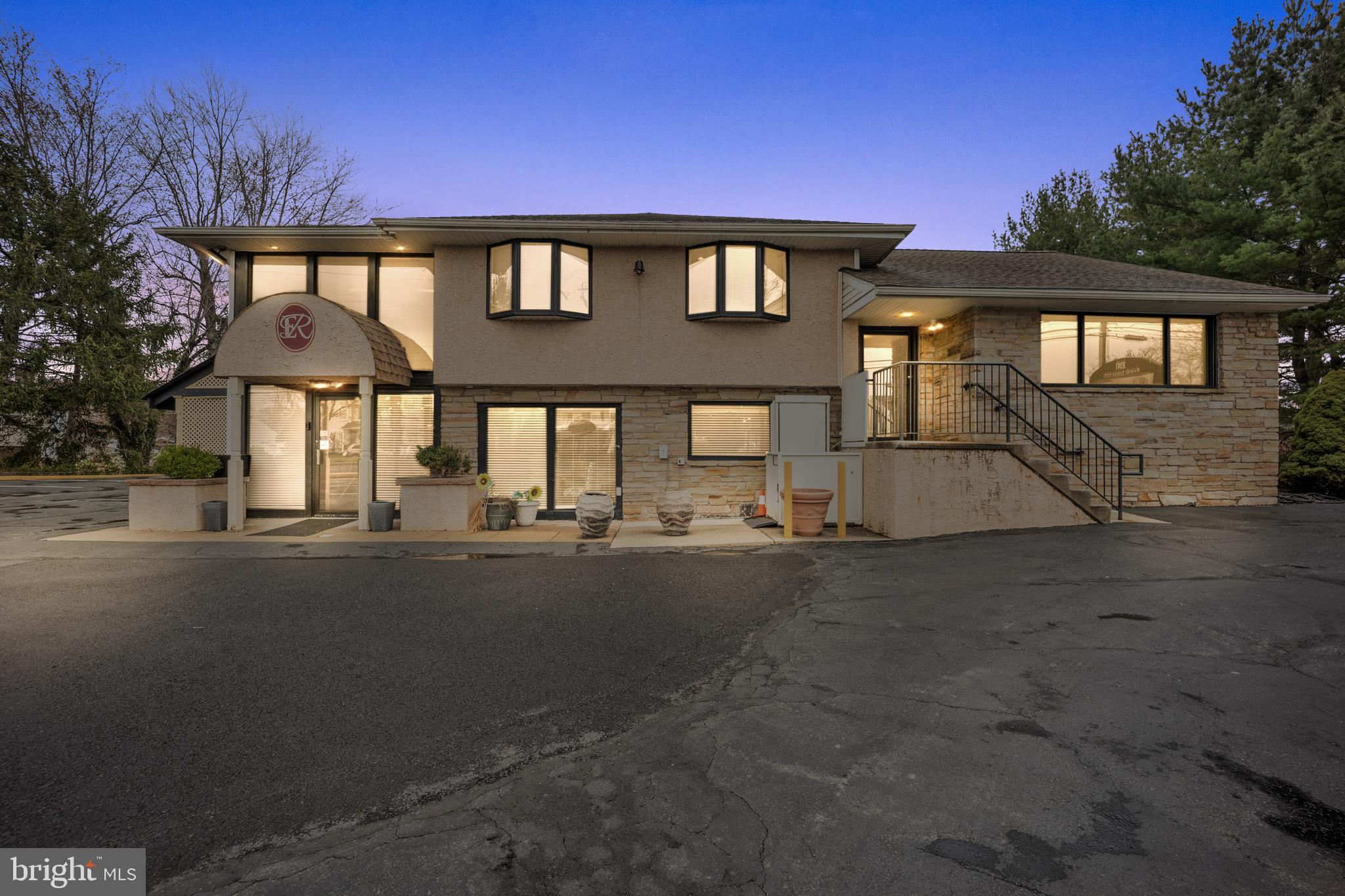 Luxury Mixed-Use Property in Bensalem
Seize this incredible opportunity to own a prestigious mixed-use property in the heart of Bensalem! Use could be any type of Professional Business.. The property offers a spacious, elegant layout designed for versatility and luxury.
The expansive first floor features a large open area with a welcoming waiting room and two powder rooms. Downstairs, there is additional space in the lower and upper levels for is for business use. The upper level boasts a large area with multiple private office spaces. The property has two tax id numbers.
A unique highlight of this property is the separate section of the building, which offers endless possibilities—it can serve as a private residence or a professional office. The office can be accessed from either side and has a full bath. There is also an attic for extra storage, a huge rear yard deck, and a patio.
With its prime location, great layout, and incredible potential, this property is perfect for entrepreneurs looking to expand or start any professional business. It is a mixed-use in a GC Zoning district. Don’t miss this rare opportunity—schedule your tour today!