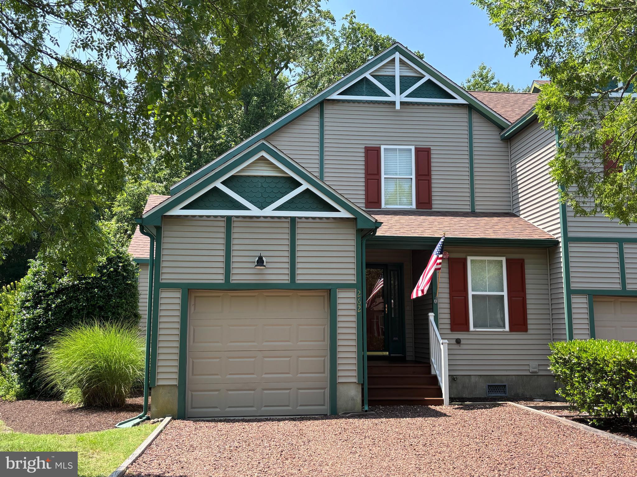 Rare End-Unit Gem in the Heart of Ocean Pines! This 3BR/2.5BA townhome in Mumford’s Woods offers the perfect blend of location and luxury. Steps from the Yacht Club and two community pools, the home features a desirable first-floor primary bedroom and a bright, open floor plan. Incredible outdoor living space includes a large screened porch plus a deck with an awning and a private hot tub. Complete with a 1-car garage, a newer roof (2020), and low condo fees. This coastal retreat won't last long!