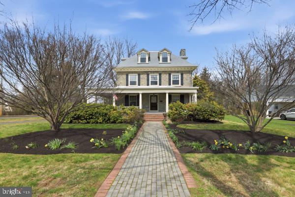 Welcome to 108 W. Gillam Avenue, a stunning residence that perfectly blends classic charm with modern convenience in the heart of Langhorne. This beautifully maintained home greets you with exceptional curb appeal, featuring a corner property and a welcoming stone-accented facade. Step inside to discover a spacious, thoughtfully designed layout for comfortable living and elegant entertaining. The interior boasts a seamless flow between living spaces, highlighted by natural light and quality finishes. Key Features include intricate millwork, a warm and inviting interior, filled with natural light, and original features. Hardwood floors, decorative moldings, and high ceilings create an ambiance of elegance and comfort throughout the home. The main level features spacious living areas, including a formal living room, dining room, and cozy family room. With six bedrooms, three full baths, and plenty of space.  This property includes a 2-car detached garage, a private driveway, and additional covered parking.  Enjoy peaceful mornings or breezy evenings on the charming wrap-around porch.  Nestled in a desirable Langhorne neighborhood, you are just minutes away from local schools, shopping, dining, and major commuter routes. Whether you are hosting a summer BBQ in the spacious yard or enjoying a quiet night in, this home offers the perfect backdrop for your lifestyle. Don’t miss the opportunity to make this Langhorne gem your own!  More Photos to Come!