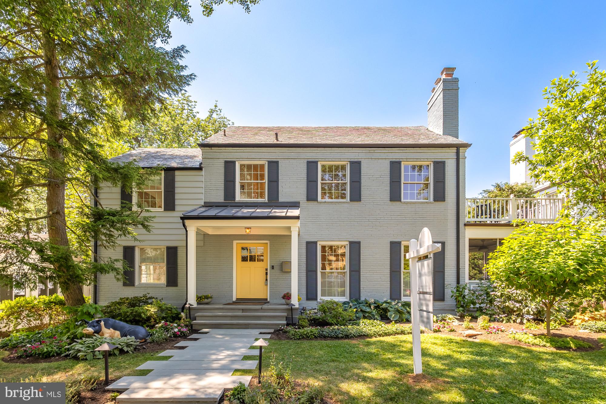 It's an extraordinary day in Northwest DC when a property like 3536 Appleton Street becomes available. This handsome and beautifully maintained detached Colonial boasts an incredible location and comes with all the bells and whistles, including a backyard oasis the likes of which you've likely not seen in an urban setting. Inside, great care has gone into elevating the whole space: restoring the gorgeous, blonde hardwoods; adding recessed lighting and fresh paint throughout; expanding with an incredible addition and basement dig-out; modernizing the large and impressive chef's kitchen; and enhancing and expanding the baths on the upper level. 

Notable among its most appealing features are floor-to-ceiling windows and vaulted ceilings in the living area adjacent to the stunning kitchen, with a view of the fenced-in, backyard haven. The outdoor space is landscaped with artistry and restraint, and features a serene, year-round wading pool and hot tub, as well as a sunken trampoline—a dream for anyone who loves to host. Sunlit and spacious, the kitchen features brand new marble countertops, a Subzero refrigerator, two Thermador wall ovens, and a separate Thermador range. 

Upstairs you'll find three of five bedrooms and two full baths, one of which is brand new and both of which feature stunning modern fixtures and tile work. Another bedroom—also suitable as an office space—graces the main floor, along with a formal dining room, two living rooms, and a beautiful half bath with refined finishes. The fully renovated, high-ceilinged basement has a fantastic living space as well as the remaining full bath and bedroom, tastefully appointed with a full wall of built-ins. 

The property has a lovely screened-in porch; an attached garage with electric car charger; in-ground sprinkler- and outdoor speaker systems; as well as remote pool and landscape light controls. Its proximity to the Connecticut Avenue corridor and red-line metro brings ease to the commute and access to a number of beloved DC venues, such as Politics and Prose and nationally renowned bakery Breadfurst.

Light-filled, expansive, and upgraded with sophistication throughout, this home is singular among current offerings in DC. Coupled with its ideal location, it simply cannot be beat. This property is a rare find.

OPEN HOUSE CANCELED - CONTRACT EXCEPTED