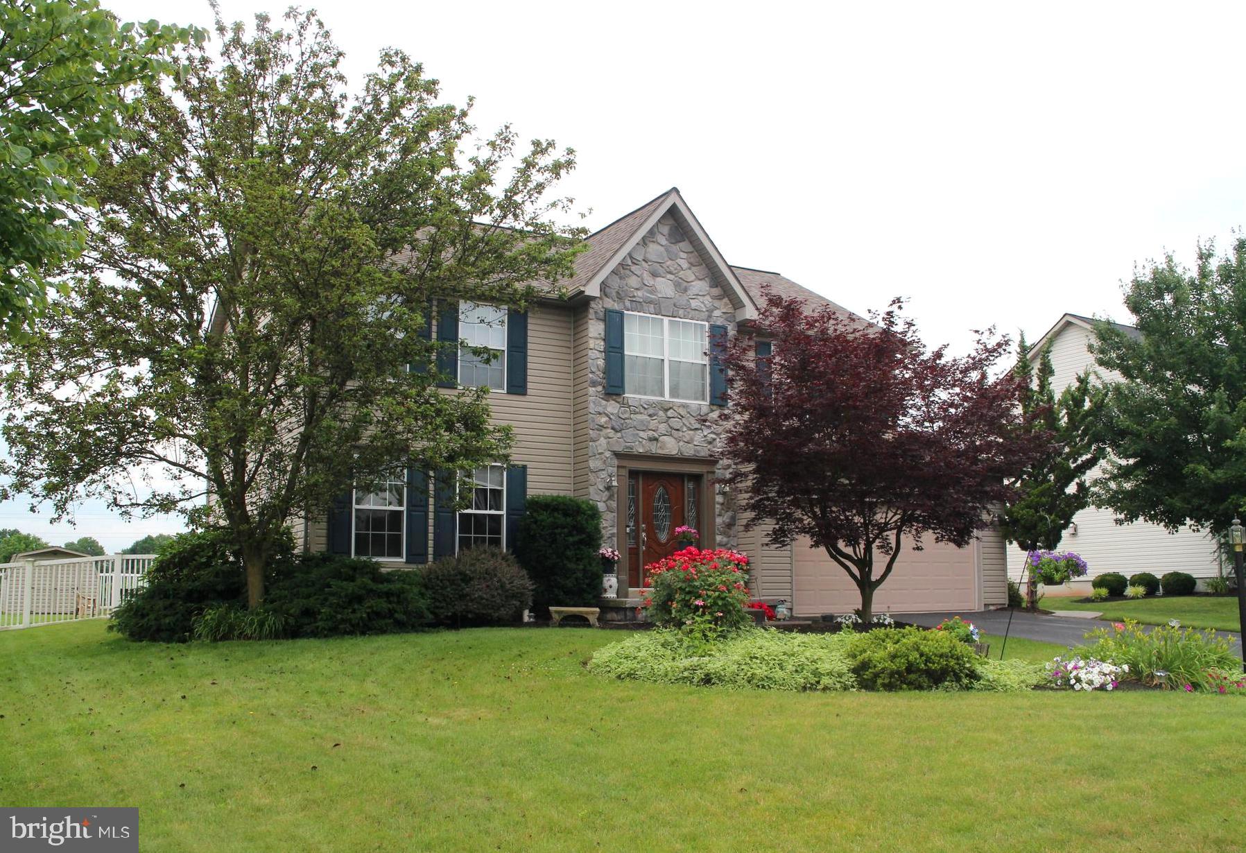 Don't miss out on this beautiful home!  4BR/2.5BA Colonial in Central schools. You'll love all the details throughout this home.  The large Modern kitchen has tile floors, new appliances, island and plenty of space for a dining area. The open floor plan opens up to the family room.  It also  has a formal dining room & living room featuring crown molding . Upstairs you'll find a spacious Master Suite with cathedral ceiling and walk in closet. The  Master Bath has a  soaking tub with a separate stand up shower. This levels also contains 3 additional bedrooms and a full bath. The basement is fully finished with a spacious game /2nd family room. You can relax on the beautiful gazebo covered stamped concrete patio also perfect for entertaining.  The yard is complete with a fire pit, shed & play area all fenced in with a maintenance free vinyl  fence. The home has a  2 car garage, beautiful front door with stone front, and a new roof making  this home a must see. Schedule your showing today!
