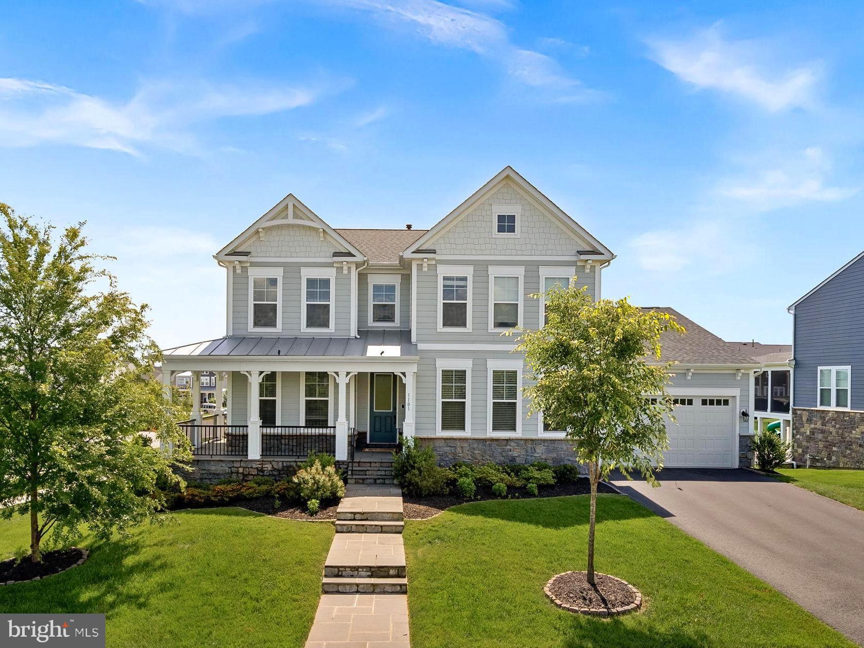 Welcome to your dream home in every sense of the word! Set on a 1/3 acre corner lot, with almost 5,000 finished square feet on three meticulously designed levels, this gorgeous single-family home in Meadowbrook Farm offers luxurious living inside and out!!

You'll fall in love the moment you walk in and see the beautiful, wide plank engineered hardwood floors, custom wood trim details throughout, and a floorplan designed for both fun entertaining and everyday comfort.

The Main Level features a private office/den, a formal dining room, and a spacious family room complete with built-in cabinetry—perfect for cozy nights in. The heart of the home is the sun-filled gourmet kitchen, showcasing a huge quartz island, stainless steel appliances, upgraded cabinetry, and a butler’s pantry—a true chef’s delight.

Upstairs, you'll find 4 generously sized bedrooms and 3 full bathrooms, including an expansive primary suite with a wall of windows, two walk-in closets featuring custom closet systems, and a luxurious ensuite bath. Each secondary bedroom also includes a CUSTOM CLOSET, ensuring organized living throughout.

The finished Lower Level is designed for fun and flexibility, with a large REC ROOM, separate PLAYROOM, a full BATHROOM, and a 5th BEDROOM ideal for guests. There’s also a huge unfinished space, perfect for storage or future expansion.

But the real showstopper is the backyard oasis. Designed with summer in mind, this outdoor paradise features a 20’ x 30’ heated SALTWATER POOL with adjoining HOT TUB, and a spacious screened-in PORCH overlooking the lush, fenced-in yard—perfect for entertaining, relaxing, or watching the kids play. Let the music set the mood with the indoor and outdoor built-in SPEAKERS. Just in time for your 4th of July celebrations, this is the place to make memories that last a lifetime.

BONUS! The massive oversized garage with Epoxy flooring—a rare find with tandem parking for 4 cars and plenty of additional storage space!

Don't miss your chance to own this one-of-a-kind property where luxury, space, and comfort meet. Schedule your private tour today!