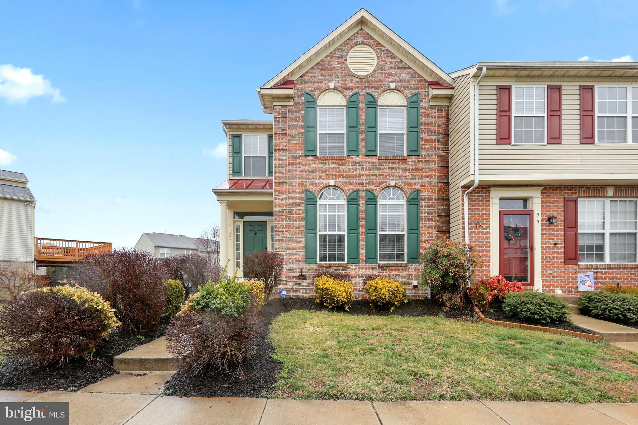 Welcome home to this gorgeous, renovated end of group townhome in Overlook Manor. This huge, freshly painted home has a first-floor owner’s suite, an additional 3 bedrooms upstairs, two full bathrooms, and two half bathrooms. The main floor boasts 9 ft ceilings and multiple bump outs, a huge living room with decorative columns, dining room and kitchen equipped with granite, stone backsplash and stainless-steel appliances. Out back there is entertainment space on the deck off the kitchen and the walkout from the basement.  Downstairs you will find an 8-foot wet bar and an additional two rooms to be used as additional bedrooms, office space or gym equipment, the opportunities are endless! Schedule a private tour today!