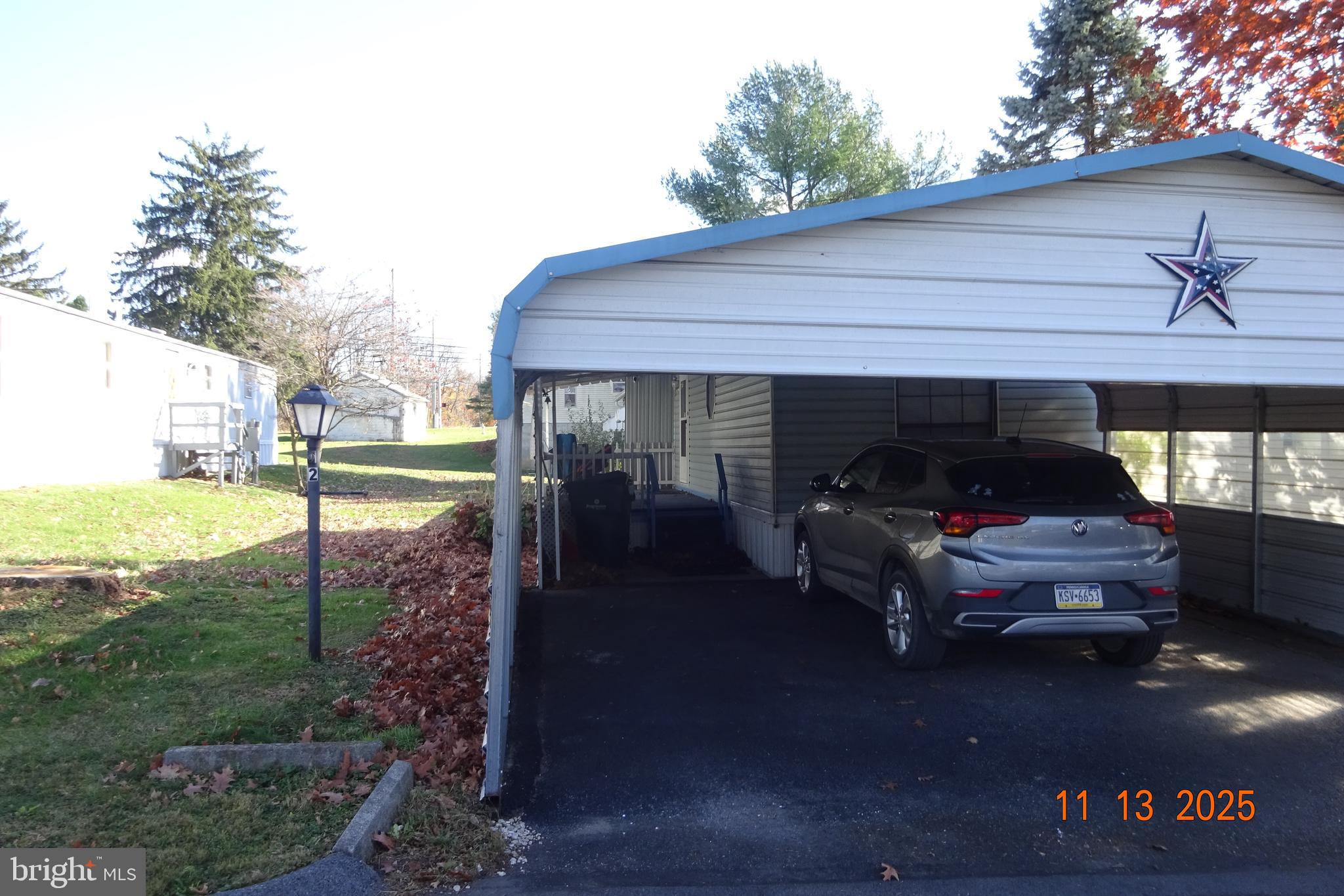 beautiful 3 bedroom and 2 baths mobile home  located on rented lot,  all appliances convey, metal roof, carport, large front porch with covered roof, propane heat, close to shopping and medical facilities, easy access to rt 11 and i-81. shippensburg schools, must be park approved for residency.contact  park manager for application. nice location  a must see home. great starter or retirement home.