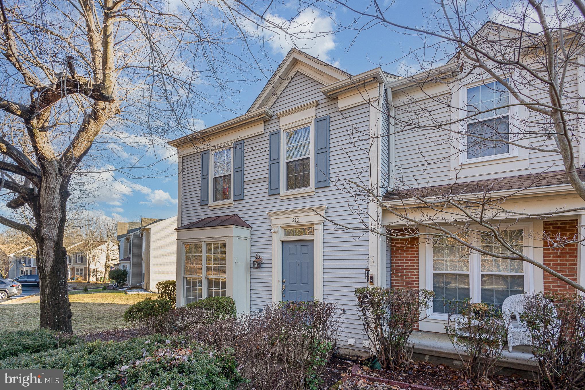 Welcome to 210 Batley Ct! Nestled in the highly desirable Spring Knoll neighborhood. This home offers a perfect blend of comfort and privacy, with the added bonus of being an end unit. Step outside to your private backyard, ideal for relaxing or entertaining guests, enjoy coffee on the spacious deck or cookouts on the patio!   The finished basement adds extra living space, whether you choose to use it as a home office, gym, or entertainment area. Conveniently located near shopping, dining, and major commuter routes, this townhouse offers the best of both worlds — a peaceful retreat with easy access to everything you need. Don’t miss out on the chance to make this beautiful home yours today!