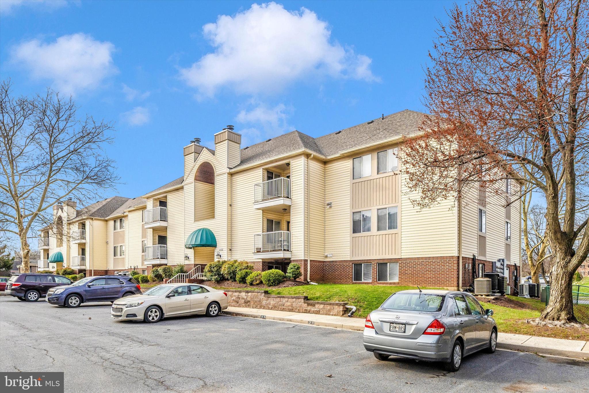 Beautifully updated mid-level 2-bedroom, 2-bath condo in Avondale Condos at Old Farm Station offers exceptional value and a completely move-in-ready experience. Step inside to an open-concept layout featuring fresh paint, brand-new luxury vinyl plank flooring, and plush new carpeting in both bedrooms. The spacious living area is anchored by a cozy stone, wood-burning fireplace - perfect for relaxing or entertaining. Natural light fills the dining area through oversized French-style doors that open to a private, elevated balcony overlooking a peaceful tree-lined view, complete with a convenient storage closet. The thoughtfully updated kitchen blends style and function with real wood cabinetry, quartz countertops, a classic tile backsplash, and a breakfast bar for additional seating and prep space. Additional highlights include: • Ample parking, including a reserved space • Condo fee includes water, sewer, and trash • Well-placed community with convenient access to everyday essentials Enjoy being just 5 minutes to Downtown Frederick with easy access to major commuter routes. Turnkey, stylish, and ideally located - this is one you don’t want to miss. Schedule your tour today!