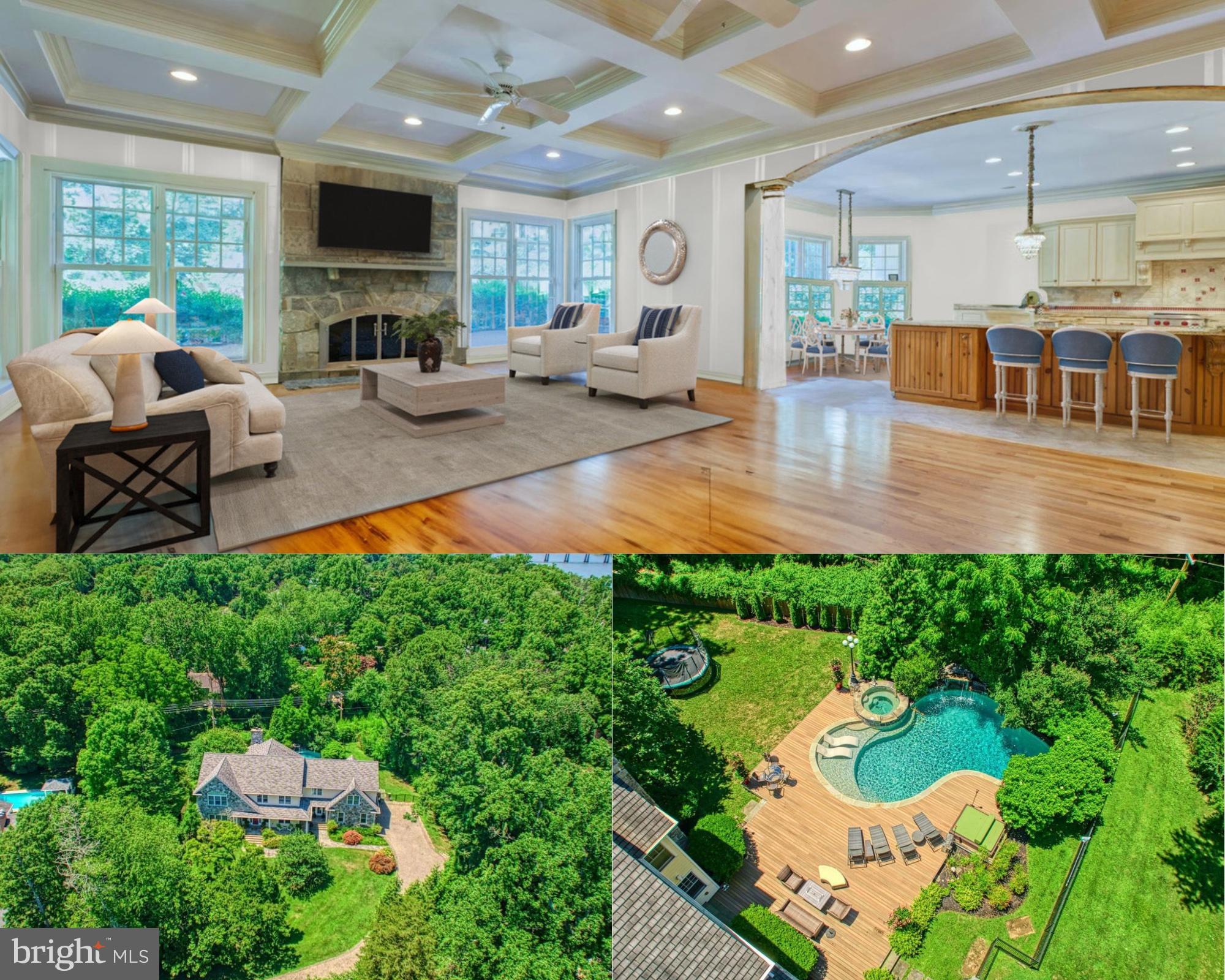 It is not often that you have the opportunity to live in a beautifully built home on a very private double one acre lot in the very best location close to all of the fun and happenings of an amazing city! Located in Wardour, arguably one of the most sought after neighborhoods in Annapolis and walking distance to the shops and restaurants in West Annapolis, the Navy Stadium, and Downtown Annapolis, this property has it all. Not only is it in a prime location, this home was designed for everyday living with the highest quality finishes. Located on an acre, the house is privately sited and located at the top of a winding stone driveway. The design of this home is comforting and perfectly laid out for entertaining or relaxing. The main level is open and inviting with a gourmet chef's kitchen with large island and breakfast area, formal living and dining rooms, half bathroom, a large family room and sunroom. There is also a family foyer with an exit to the pool/backyard, full bathroom, dedicated pool towel laundry, second staircase to the upper level and the three car garage. Upstairs you will find the most stunning primary suite with sitting room, large walk in closets, dressing area and stunning bathroom; two bedroom suites and two additional bedrooms with a custom nautical themed Jack n Jill bathroom; and a full sized laundry room with dual access to the primary suite and hallway. The lower level has so many options and is currently set up as a large recreation room, gym, guest bedroom option, and full bathroom. The exterior of this property has been well thought out and offers a salt water pool with spa and water feature, large deck for sunning, relaxing, and dining as well as plenty of yard space for games and play. The backyard is completely fenced with one section separately fenced for small children to play, dogs, and many other uses. The Wardour neighborhood offers water access and beaches to launch kayaks, paddle boards, fish, and many other activities. This property truly has it all, you must see it! West Annapolis is the perfect location for commuters with easy access to Rte 50, 97, the Bay Bridge, and downtown.