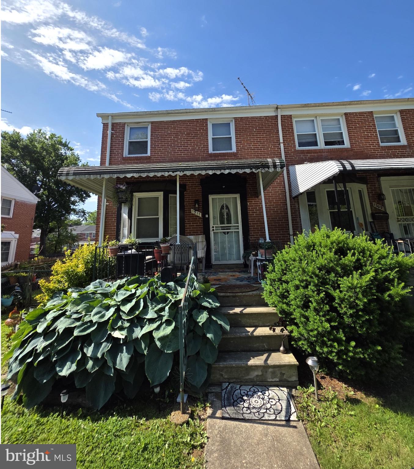 Welcome to Idlewood.  This large, well-maintained End Unit rowhome, boasts 3 bedrooms and 1 full bath.  Hardwood floors through out the home.  Lower level is 50% finished and includes a gas fireplace.  Concrete parking pad behind the home. Large yard around the home with plenty of nature on the property.  Quiet street in community with Single Family detached home across the street.  **Attractive Seller Financing available**. Sale is being handled by the Estate, any and ALL offers will be considered.  The Estate is also offering 1101 Pelham Wood Rd, 2212 Ellen Ave, and 1146 Monroe Cir, great properties to add to your rental portfolio!