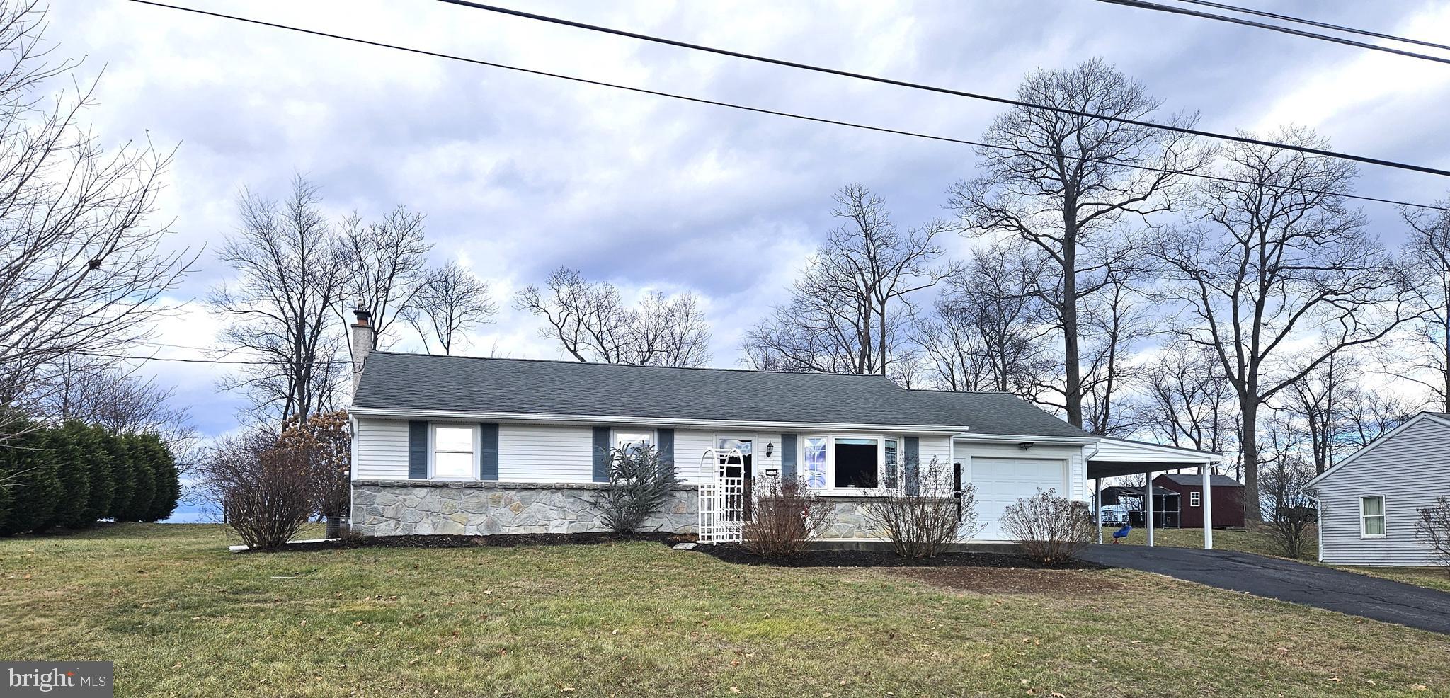 This property is going to onsite auction 3/29/2025 at 11:00 AM and is being sold with reserve. LISTED PRICE IS ONLY A SUGGESTED OPENING BID AND IS NOT INDICATIVE OF THE FINAL SALES PRICE WHICH WILL BE BY SELLER CONFIRMATION DAY OF AUCTION.  Terms: Down payment of $30,000                  required day of auction. Settlement on or before May 14, 2025. Transfer taxes to be paid by buyer. Real Estate taxes shall be prorated.
This is a well-kept maintenance free rural property in the Conestoga River valley w/ a southern exposure overlooking large agriculture fields, distant farm buildings and wood lands. On Site sewer and well, Located just inside the Lanc. Co line w/ all Chester Co amenities at your fingertips and desirable Eastern Lanc, Co School Dist. low property taxes, Minutes from Morgantown and Honey Brook. This is one property you don't want to miss if you’re looking for a good starter home.
