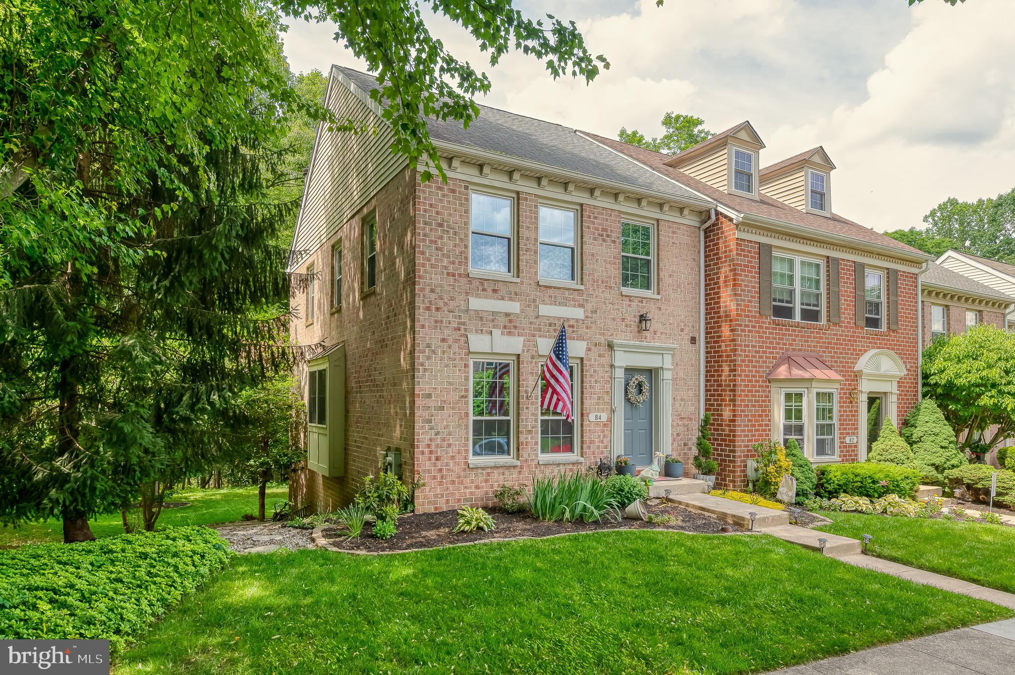 If there was a house with the absolute best location in a neighborhood, it would certainly be this one! This brick end-of-group backing to woods owned by the community is the ideal townhome with lots of space and privacy, including extra parking in the cul-de-sac.  This lovingly maintained and updated home will please the pickiest of buyers with gorgeous hardwood floors on the main level, updated half bath, kitchen with light oak cabinets, stainless steel appliances, and wood burning fireplace.  There is a window seat in the dining room and access to the deck from French doors off the living room.  The upstairs features three bedrooms with new carpet, and ceiling fans in all bedrooms as well as two nicely remodeled bathrooms. The lower-level club room has a 2nd wood burning fireplace, LVP floors and a walk out slider to access the patio below the deck and backyard. It is the perfect place for entertaining friends when you want to watch the game!  There is a rough-in for a bathroom and a utility room that doubles as a laundry room and extra storage. This home in Roger Valley offers easy access to I-695 and I-95 but still feels tucked away in Cub Hill. You are going to want to call this one your new home!
