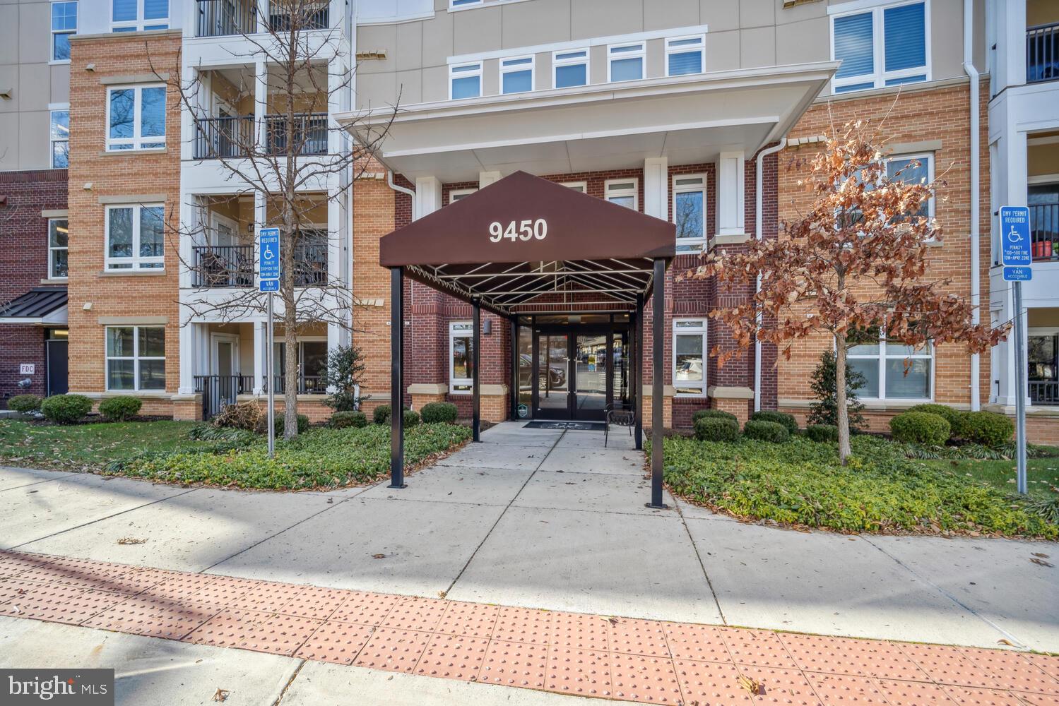 Explosively beautiful 2 bedroom / 2 bath condominium on the FIRST floor!  Relatively new condo boasting all the modern elegances expected today; spectacular granite counter tops, top-end stainless steel appliances add-to a smartly designed kitchen with breakfast bar.  Sizable family room separate the two upgraded beds/baths for privacy, walkout to the ground level gated-patio.  Wonderfully located condo to the left of the front entrance.  Simply drop off groceries or other deliveries on the patio, and swiftly access the property through the lobby.  Close to the meeting / entertainment rooms and secondary exercise room.  One flight of stairs down, or elevator if you prefer, enters the under-building garage with steps to the assigned garage space and extra storage closet.  Huge exercise room in building #9430 with everything the enthusiast needs. VA approved