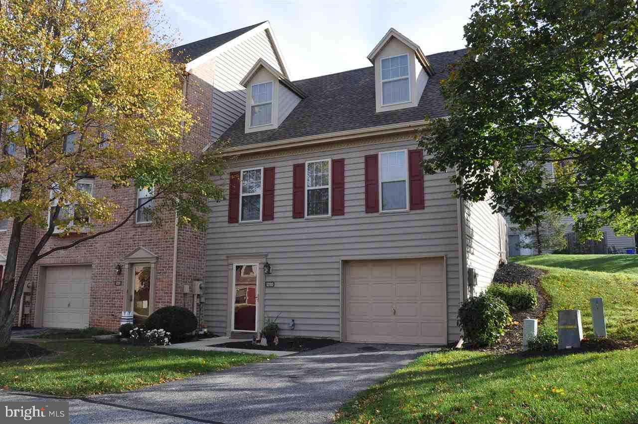 Beautiful condo loaded with upgrades, convenient to Rt30 & I-83. Features include: bamboo flooring throughout 2nd and 3rd floors, tankless hot water system, Corian countertops in kitchen, stainless appliances included, new vanities in baths and much more! Home is freshly painted. Say good-bye to shoveling snow!