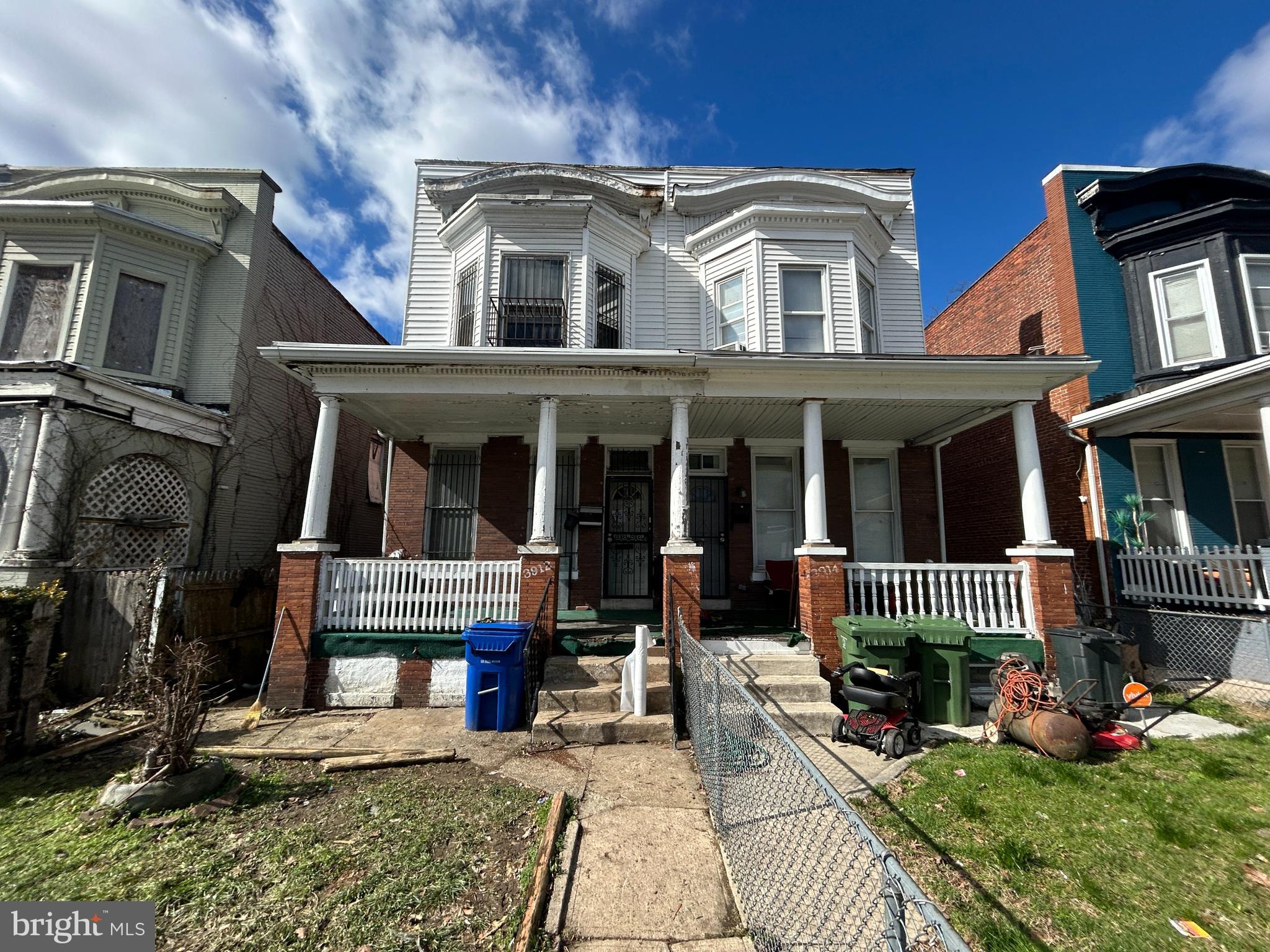 Discover a prime investment opportunity in the heart of Park Circle! This semi-detached home, built in 1920, boasts timeless character and modern potential. Home feature a spacious living room with floor-to-ceiling windows, a nice-size dining room that leads to the kitchen that is ideal for gathering, three bedrooms, a full and half bathroom. The unfinished basement offers a blank canvas for additional living space or storage, presenting an excellent opportunity for value-added renovations. The exterior features a porch perfect for outdoor entertaining or relaxing in the fresh air. The front and rear yards provide ample space for landscaping or gardening, enhancing curb appeal and potential rental attractiveness. Sidewalks and streetlights in the neighborhood add to the charm and safety of the area, making it appealing to prospective owners. Home is conveniently located near amenities such as Towanda Recreation Center, Towanda pool and playground. It is also a few minutes away from Food City and Oswego Market. Buyers and Investors will appreciate the potential for strong investment returns in this desirable location, coupled with the opportunity to increase property value through strategic updates. Don't miss out on this opportunity, Schedule a showing today.