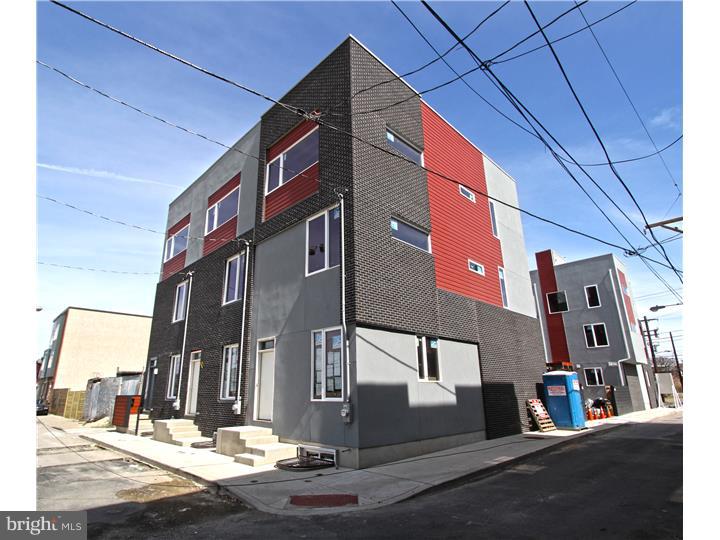 LAST ONE remaining of 6 New construction townhouses located at 2170-2174 E Norris and 566-570 E Hewson. Built by the developers of The NINE on Tulip, Norris Point, Memphis Flats and The 4on6, and designed by local award-winning architectural firm,ISA. 2174 E Norris Corner/end house with windows on 3 sides! 3 bedrooms, flex space, finished basement and 2 1/2 baths spread over 2,300 square feet of modern, thoughtful living space.  Norris has bay window for extra SF. Roof top decks with stunning skyline views.  Off-street PARKING and 10 year tax abatement is APPROVED!  Environmentally friendly building components including energy efficient heating, cooling, hot water heating, low-e windows, low VOC paint and sustainable flooring.  In the heart of Fishtown, within walking distance of the El for easy access to Center City and close to Frankford Hall, La Colombe, Fette Sau and all of the other exciting locales that the Fishtown area offers. Interior photos are of Norris Point, a similar project completed by the developer. Inquire for spec sheet and more info. Late summer delivery.