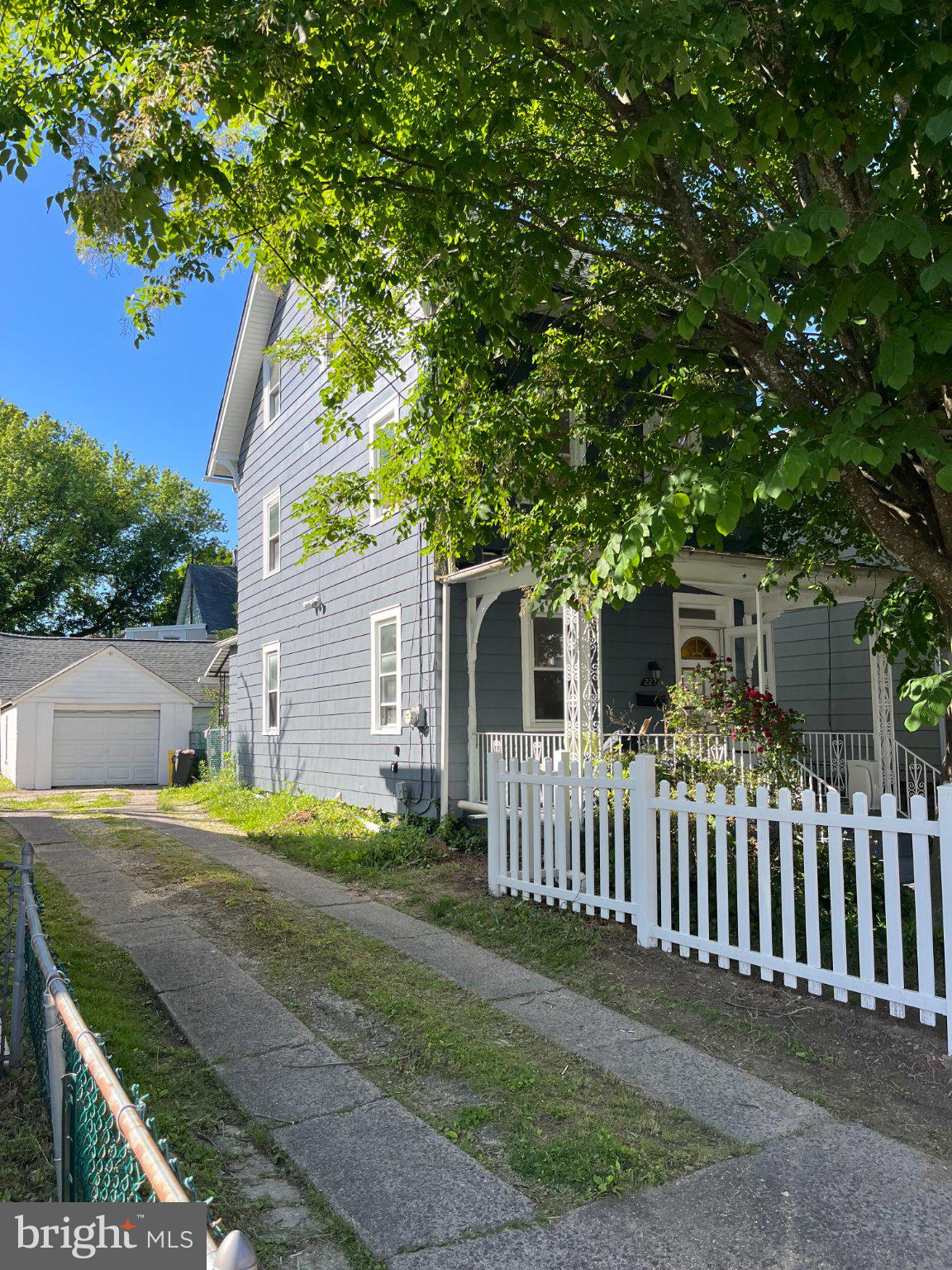 This charming traditional home, nestled in the desirable Ardmore subdivision, offers a perfect blend of historic character and modern convenience. Built in 1875 and renovated in 2026, this residence is a true gem. With 1,302 square feet of thoughtfully designed living space, it features four spacious bedrooms and one and a half bathrooms, ideal for both relaxation and entertaining. Step inside to discover a warm and inviting interior adorned with crown moldings and a classic floor plan that enhances the flow of the home. The combination of plush carpeting and rich hardwood floors creates a cozy atmosphere throughout. The heart of the home is the well-appointed kitchen, equipped with stainless steel appliances, including a built-in microwave, gas cooktop, and dishwasher, making meal preparation a delight. Convenience is key with a main-floor laundry area and a detached garage for easy parking and storage. Enjoy your morning coffee on the charming porch or unwind in the peaceful surroundings of your low-maintenance lot. Located within 5 miles of a commuter rail station, this home offers easy access to transportation while maintaining a serene neighborhood feel. With its excellent condition and upcoming renovations, this property is not just a house; it's a place to create lasting memories. Don't miss the opportunity to make this inviting residence your own! Owner is a licensed PA Real Estate Agent.