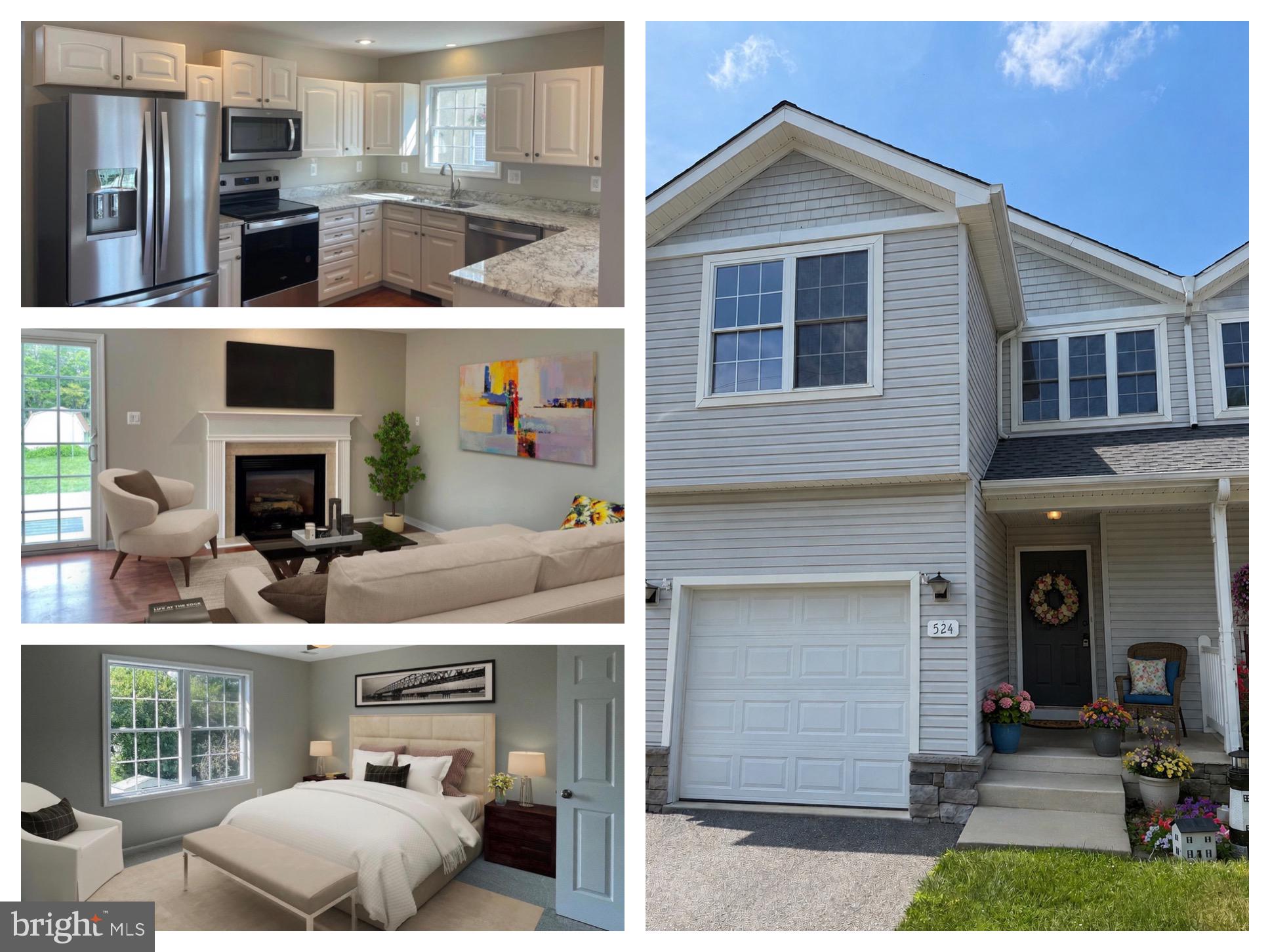 *Looking  for like new, modern, updated, living near all of the shopping,  restaurant  and  downtown events Westminster has to offer? This one checks all the boxes! Major updates less than 2 years old include:  Roof (‘24), heat pump(‘24), SS appliances (‘24), granite counters, bedroom level laundry, W&D (‘24),slider(‘24),  paint, carpet, tile baths,  lighting, ceiling fans+.  The main level offers a gourmet kitchen with a breakfast bar, that opens to the living/dining area with a gas fireplace, and a spacious  trex deck. Upstairs offers a huge primary suite w an attached full bath, and walk in closet. Convenient bedroom level laundry, 2 additional spacious BR’s and a hall bath with granite vanity. Off street, garage and driveway parking too. The LL has a full bath rough in for future growth and wide walk out stairs to the level rear yard.