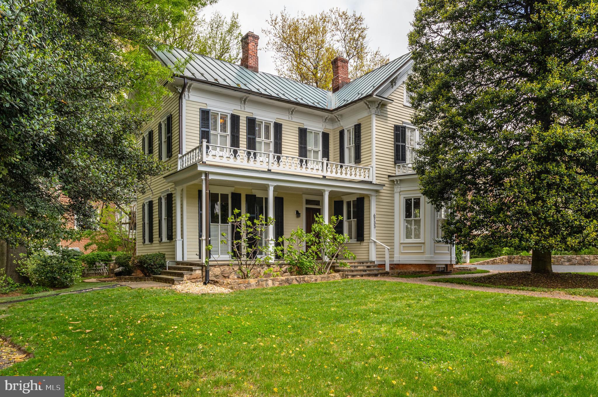 One of a kind, "Eastman-Fenwick" 1876 "historic district" home has been completely restored and renovated. Home addition 2000-01; Complete home renovation 2009-11. 200 yr old heart of pine floors. Tankless water heater, copper roof, Sub-zero/Wolf appliances, custom wine storage, Carrara marble baths. Occupied by one of the last living witnesses to the Lincoln assassination, among many other notable residents. Perfectly located close to parks (Stewart Park, Tuckahoe Park), East Falls Church Metro (3 blks), restaurants/State Theatre (4 blks), running/biking trails, schools, grocery stores and other commerce, plus I-66 for easy access to DC, Dulles and beyond. Appointment-only showings. Square footage listed is total for the house and approximate, per floor plan.