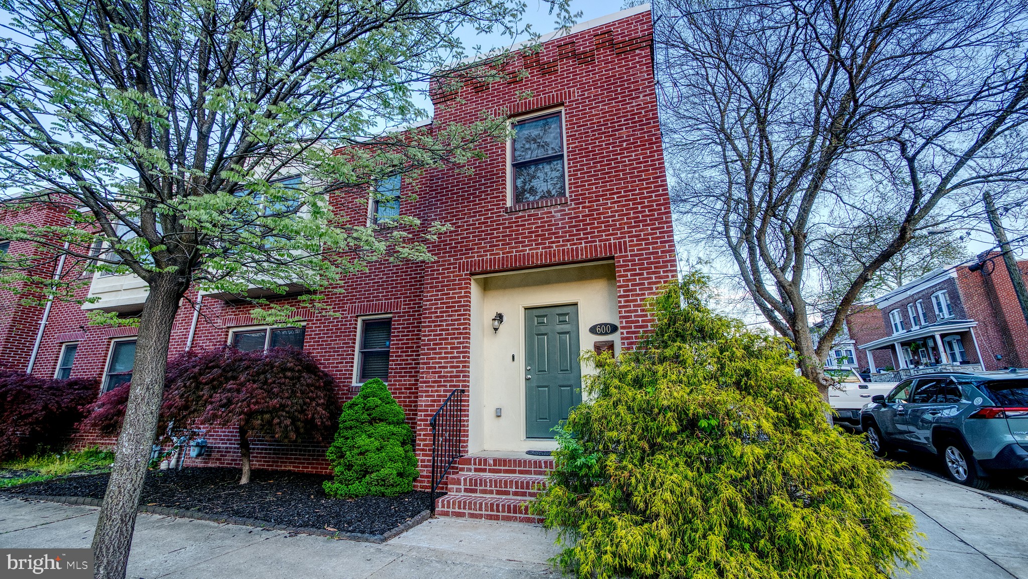 Welcome to 600 N. Scott St. — updated and move-in ready. This home features a low-maintenance brick exterior and a welcoming entry with a convenient coat closet.  The open-concept first floor offers new flooring throughout the living and dining areas, while the kitchen and powder room feature ceramic tile.  Upstairs, you’ll find three spacious bedrooms and two full baths. The primary suite features an updated bath with a tiled tub/shower and new vanity. Two additional bedrooms and a hall bath complete the second floor. This level also includes a convenient laundry area with washer and dryer included.  Additional updates include fresh paint throughout and new carpet in the primary and second bedrooms. Efficient gas heat and central air provide year-round comfort.  Enjoy the convenience of city living with close proximity to restaurants, shopping, and all that Union Street and Trolley Square have to offer.