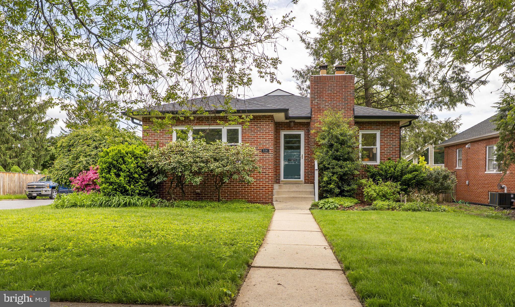 Welcome to this delightful 3-bedroom brick rambler nestled on a spacious corner lot, offering classic charm with thoughtful modern updates. From the moment you arrive, you'll appreciate the character and warmth this home exudes, from its solid brick construction to its inviting interior spaces.

Step inside to a cozy atmosphere highlighted by hardwood floors that flow throughout the main level. The living room features a wood-burning fireplace, perfect for chilly evenings, and opens to a formal dining room ideal for entertaining. The updated kitchen shines with stainless steel appliances and offers a spacious pantry for all your storage needs.

Three comfortable bedrooms and a full bath are conveniently located on the entry level. Downstairs, the finished lower level expands your living space with a large recreation room that walks out to the backyard, a private office, an updated full bath, laundry area, a versatile bonus room, and a dedicated workshop for hobbies or storage.

Outside, enjoy the benefits of a detached, oversized two-car garage and a location that can’t be beat—just minutes to shopping, dining, Hood College, Baker Park, and major commuter routes. This is a home with heart, history, and room to grow.

Don’t miss your chance to own this charming retreat in a wonderfully convenient location.