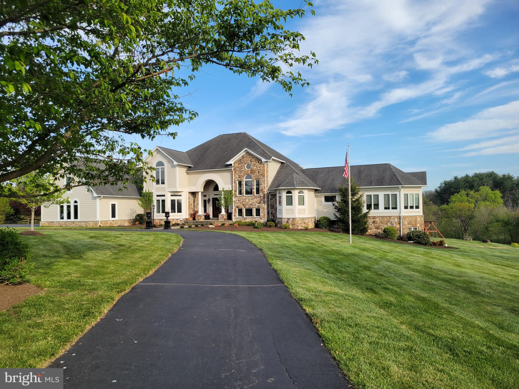 Ripple Creek Farm
A spectacular, custom built home with over 8,090 sq ft on nearly 25 acres of land just 2.5 miles North of Purcellville with quick and easy access to Rte 7 and Rte 9.  Enjoy the gourmet kitchen & open floor plan with main level master bedroom, dual staircases and many, many custom upgrades not found in other homes. This home also has laundry availability on both the main & upper levels. Finished lower level with custom bar, move theatre room and gym with Universal machine..  Entertaining privacy with outdoor pool/hot tub, custom built fireplace, covered deck, bar and grill. 

*Buyer's pre-qualification letter prior to showings*


Custom home features include:

Hardi-plank siding
Comcast high speed internet
4 zone gas heating/air w/humidifiers
2 commercial water heaters
Commercial appliances such as Wolf stove, GE Monogram refrigerator and Napoleon exterior grill
Open concept Kitchen and Family Room 
Dual walk-in closets in MBR with large steam shower 
Hardwood floors throughout the house
Custom lower lever including home theatre w/120"screen/4k display, seating for 9, custom bar, pool table, gym w/Universal Gym Machine, spare bedroom and a massive shower for 2
Whole house audio (including pool) 
Wired security system in addition to 8 Google Nest hardwired cameras
Whole house water softener system
Whole house vacuum
Invisible Fence System
40 Amp EV Charger
Professionally applied epoxy garage floors


Exterior features include:

Easy access to Rte 7, Rte 9 and 2.5 miles to Purcellville
Custom stone entrance with gate
Extensive fencing to include 3-4 paddocks and nearly 15 acres inclusive of Catoctin Creek 
4 Stall, 2 story barn w/electric and water
Riding ring
40' Equipment Shed
Fruit trees and professional landscaping
Gunite pool w/hot tub and custom pergola with fireplace setting
Large Trex deck with covered/uncovered areas, granite counter tops and custom grill
Extensive professional low voltage lighting

*Property in Loudoun County Land Use. Recertified 2022, next certification in 2029. Seller not responsible for potential roll-back taxes if the new owner removes the property from the program*
