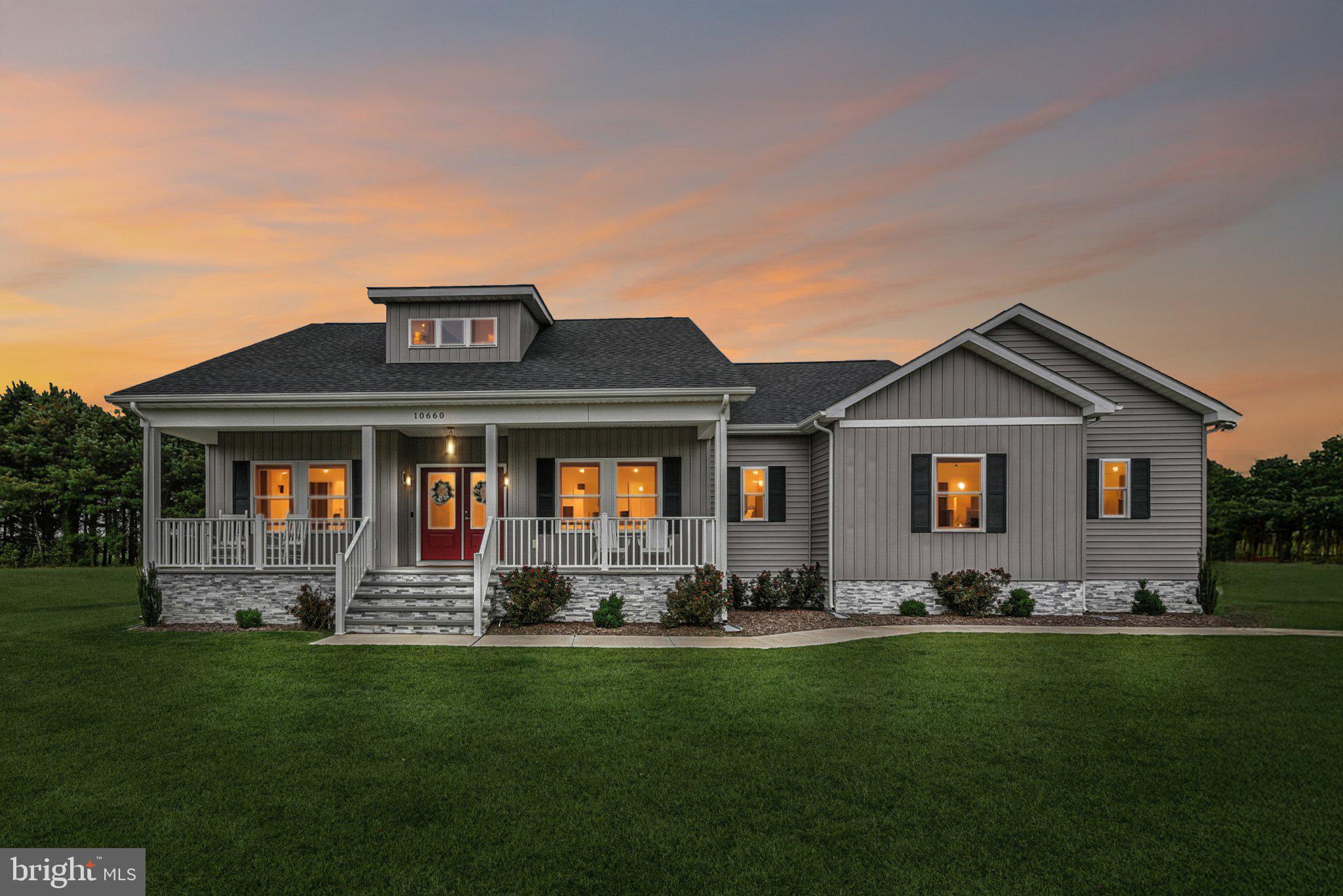 Welcome home to this exquisite, approximately 2,426-square-foot three-bedroom/three-bathroom/nine-room custom-built home. The open floor plan design with LVP throughout is located on close to 1.5 acres in Somerset County’s premiere “Rosehill on the Manokin” neighborhood, approximately 20 minutes to Salisbury. An upscale gourmet kitchen and pantry including top-of-the-line Café appliances, a six-burner gas stove with designer hood, double ovens, a farmhouse sink, under cabinet lighting, multiple soft-close solid wood drawers and roll-out shelves, an oversized island and exotic granite countertops make this kitchen a rare find. Warming up the living room is the gas stone fireplace with built-in cabinets adjoining the dining room and opening up to the sunroom/office with a built-in swing overlooking the pool and backyard. The primary suite with a walk-in closet boasts a luxurious extra-large bathroom with double granite vanities, tile flooring, backlit mirrors and a built-in makeup table with seating. Additional major upgrades include a fenced-in and heated inground swimming pool, a sauna, a hot tub, one switch window candle lighting, high-speed fiber optic internet, an oversized two-car garage, a concrete and encapsulated crawl space … plus much more!