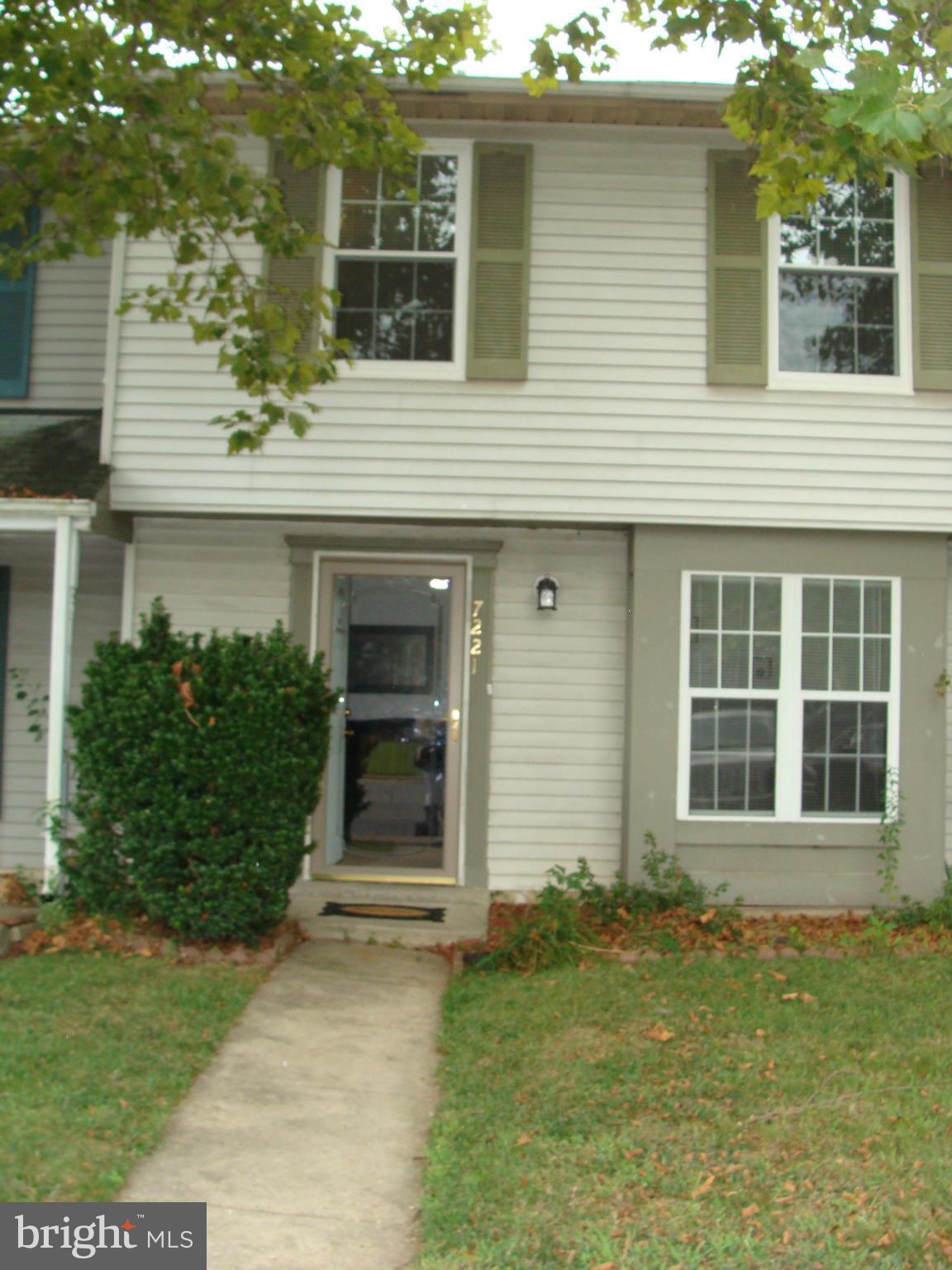 This sweet town home is waiting for you!  Well maintained. Newer kitchen cabinets,counter top,carpet throughout and windows on 1st floor. Minutes from all your conveniences.  Seller requires 24 hour notice because of new baby and large dog!