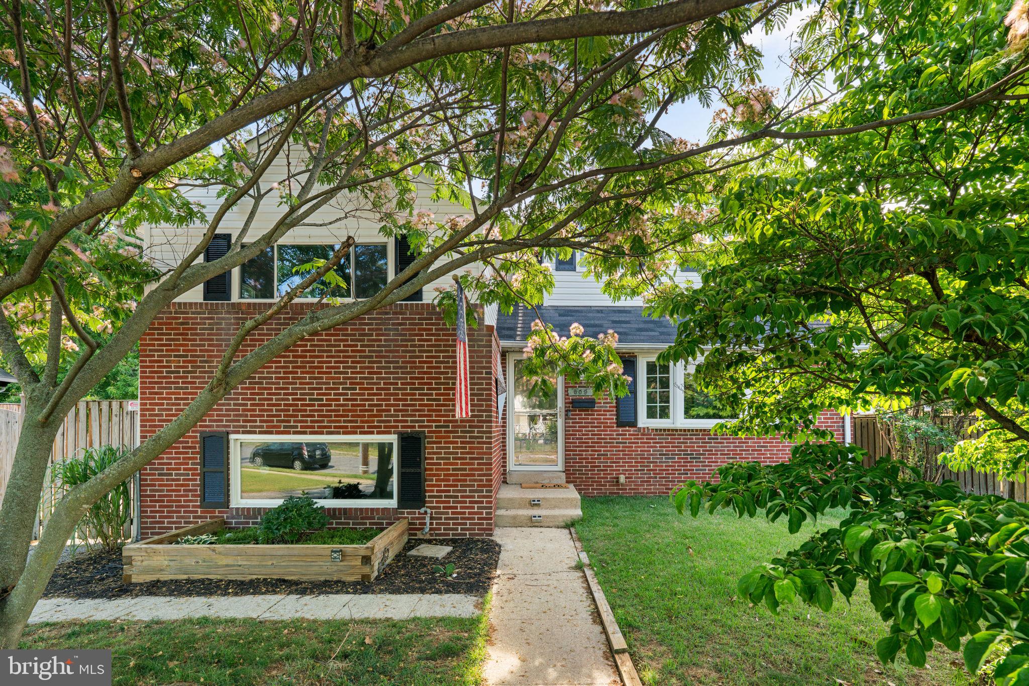 Welcome to 809 Glenview Avenue, a beautifully updated split-level home offering the perfect blend of modern updates, flexible living space, and an incredible outdoor retreat. Thoughtfully renovated throughout and very well maintained, this move-in ready property features six bedrooms, three full baths, and an impressive list of improvements designed for comfortable everyday living.    Step inside to a welcoming foyer that opens to the formal dining room before flowing into the beautifully updated kitchen. The kitchen offers abundant cabinet and counter space, granite countertops, stainless steel appliances, recessed lighting, and a layout that is both functional and inviting. Just beyond, the spacious family room is filled with natural light and features a ceiling fan and direct access to the backyard, creating a seamless connection between indoor and outdoor living. The main-level primary suite is a true retreat, complete with an attached spa-inspired bath featuring ceramic tile, a luxurious soaking tub, and stylish finishes.    The upper levels provide exceptional flexibility for family or guests. The first upper level features two generously sized bedrooms with laminate flooring and an updated full bath highlighted by new tile and a new bathtub. Continue to the uppermost level where you’ll find two additional bedrooms with newer carpet, creating comfortable and private spaces for everyone.    The walk-out lower level offers even more living space with an additional bedroom that can be used as an office or flex room featuring a large picture window that fills the space with natural light, a beautifully finished full bath, laundry area, built-in cabinetry, and direct access to the backyard. Whether you need guest accommodations, a home office, gym, or hobby space, this level easily adapts to your lifestyle.    The outdoor setting is truly what makes this property unforgettable. Situated on a beautifully landscaped lot, the backyard has been thoughtfully designed as a private oasis featuring a spacious patio, circular hardscaped fire pit with seating area, tranquil pond, greenhouse, chicken coop, detached garage, and an expansive fenced yard with nearly all-new privacy fencing. Whether entertaining friends, gardening, raising chickens, or simply relaxing outdoors, this backyard offers endless possibilities.    The home is equipped with Mitsubishi mini-split heating and cooling systems throughout, a tankless water heater, granite countertops,  LVP flooring in the living room, a completely renovated main-level primary suite and bath, new carpet, fresh interior paint, recessed lighting, a new front door, updated entryway with decorative glass block, and a beautifully finished basement.  The detached garage provides additional storage, workshop potential, or parking flexibility, making this property as practical as it is beautiful.    Located in the heart of Glen Burnie, this home offers exceptional convenience with quick access to Routes 100, 97, 2, and I-695, making commuting to Baltimore, Annapolis, Fort Meade, BWI Airport, NSA, and Washington, D.C. effortless. Nearby you’ll enjoy shopping and dining at Marley Station Mall, Cromwell Shopping Center, and countless local restaurants, along with outdoor recreation at Sawmill Creek Park, North Arundel Aquatic Center, B&A Trail, and Downs Park just a short drive away. Combining extensive upgrades, remarkable outdoor living, and a highly convenient location, 809 Glenview Avenue is truly a one-of-a-kind opportunity.