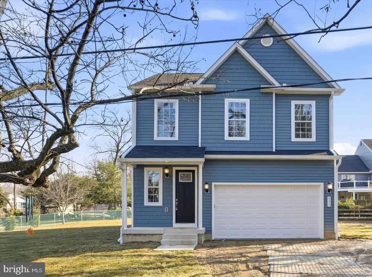 HOUSE BACK ON MARKET AND READY TO GO!!! RUN! This one will never last. To find new construction on a secluded private lot in Linthicum, with Linthicum address and not Glen Burnie, (which is a big difference) and is on a beautiful street is super RARE!! Also this house has 9,959 sq. foot lot compared to other new homes nearby with only 2,500 sq. foot lots. This house is amazing with all the upgrades you could want. The gourmet chef's kitchen has a gorgeous tile backsplash, stunning quartzite countertop, double oven, state of the art INDUCTION cooktop with hood, oversized island with a workstation sink with drain, cutting board, or other accessories. The kitchen has a convenient pot filler over cooktop. For entertaining be sure to check out the wine refrigerator! In addition to this WOW kitchen the house offers 9' ceilings throughout with 8' interior doors. When you walk in the front door you are impressed with the 2 story foyer and the built in drop zone area for families who are always on the go. High efficiency heat and AC with smart thermostat. 2nd Floor extra large laundry room. 2 Car Garage with electric car charging station. Full basement with basement bath rough-in. Primary bedroom with vaulted ceilings and his and her closets and an adjoining master bath with large tiled shower, double vanity area, and custom mirrors and lighting.  This is a rare opportunity to get your dream home in a dream area in the center of all major cities!