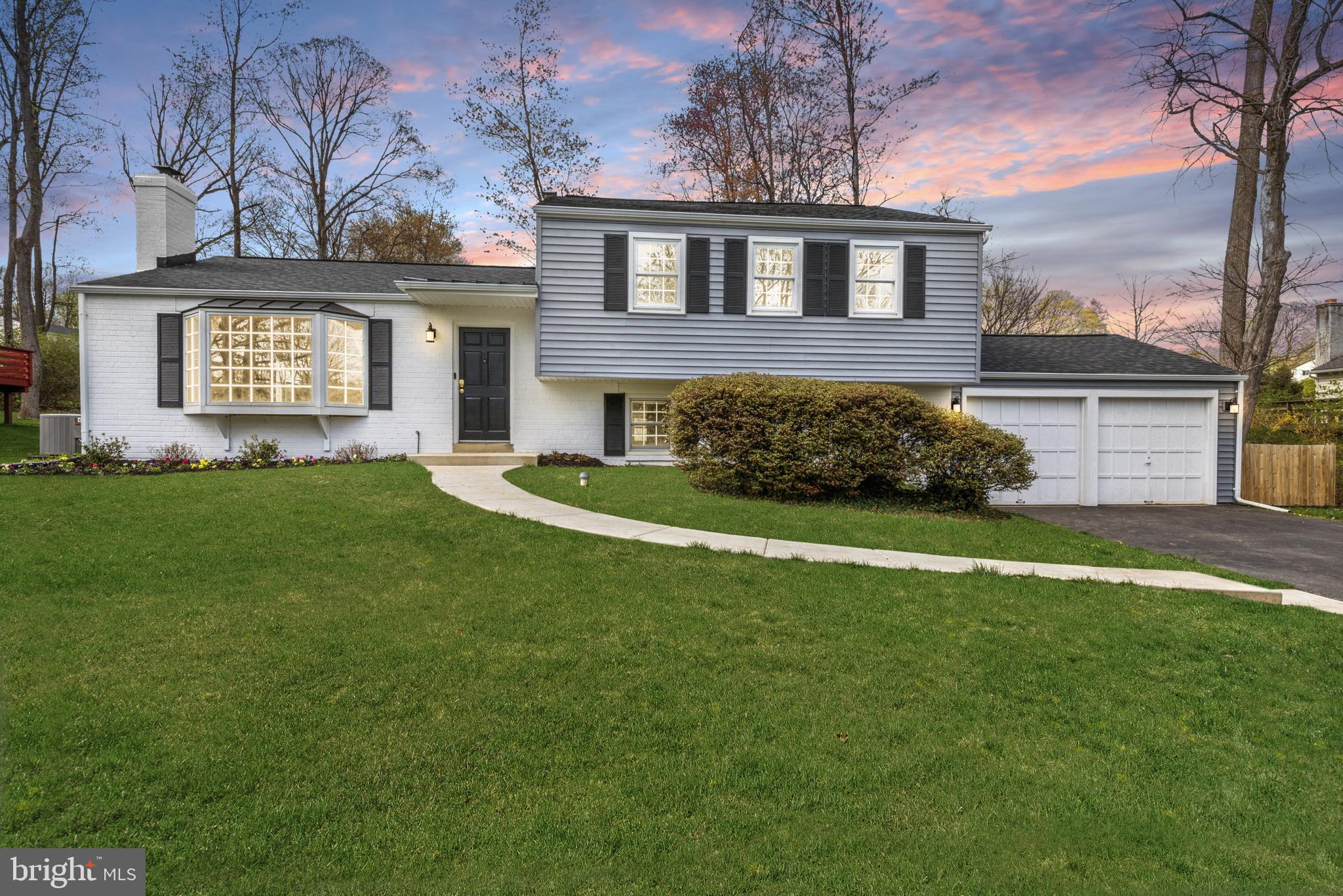 Welcome to your new home in the heart of West Goshen Township! This beautifully maintained 4-bedroom, 2.5 bath property offers over 2,000 square feet of living  on a flat, spacious half-acre lot. Ideally located within walking distance to West Chester East High School and J.R. Fugett Middle School, and just a short bike ride to downtown West Chester, this home combines convenience, comfort, and charm.

As you step through the front door, you're greeted by a sunlit living room featuring a large bay window, recessed lighting, hardwood floors (throughout almost all of the main living and second floors), and a cozy brick fireplace. To the right, you'll find a generous coat closet, and straight ahead is the nice sized kitchen, complete with a skylight, window looking into your back yard over the sink, brand new stainless steel oven, and a Bosch dishwasher. Just off the kitchen is the formal dining room, also adorned with hardwood floors, perfect for hosting gatherings. At the back of the home, an enclosed sunroom/porch with wraparound windows and a mounted TV bracket (waiting for your TV) offers the perfect spot to relax, with sliders leading out to your backyard oasis.

Upstairs, the full hall bath has been tastefully refreshed with a newer vanity, mirror, lighting, and a skylight that fills the space with natural light. The spacious primary suite includes a recently renovated en-suite bath featuring a luxurious rain shower head and a custom walk-in closet. Two additional generously sized bedrooms and a double sliding door linen closet complete the upper level.

The lower level boasts a fourth bedroom (could make a great office or playroom) with custom built-ins and a closet, a convenient powder room, a utility room with washer, dryer, and utility sink, and a large family room with oversized windows that bring in plenty of light. This space flows directly into the generously sized two-card garage, making for easy access and additional functionality.

Recent updates provide peace of mind, including a new HVAC system, exterior brick paint (2024), lower level  flooring (2022), and most windows replaced  (2024). The siding, gutters and gutter guards are brand new (11/2024). Main roof is approx. 10 years old.  The interior was just professionally repainted and the owners added custom new trim to elevate the look! A backyard shed adds extra storage for lawn tools, bikes, or gardening equipment. 

Located in a friendly neighborhood close to shopping centers, parks, Wawa, and major roadways, this move-in-ready home offers everything you need and more. Come see it for yourself and make it yours today!