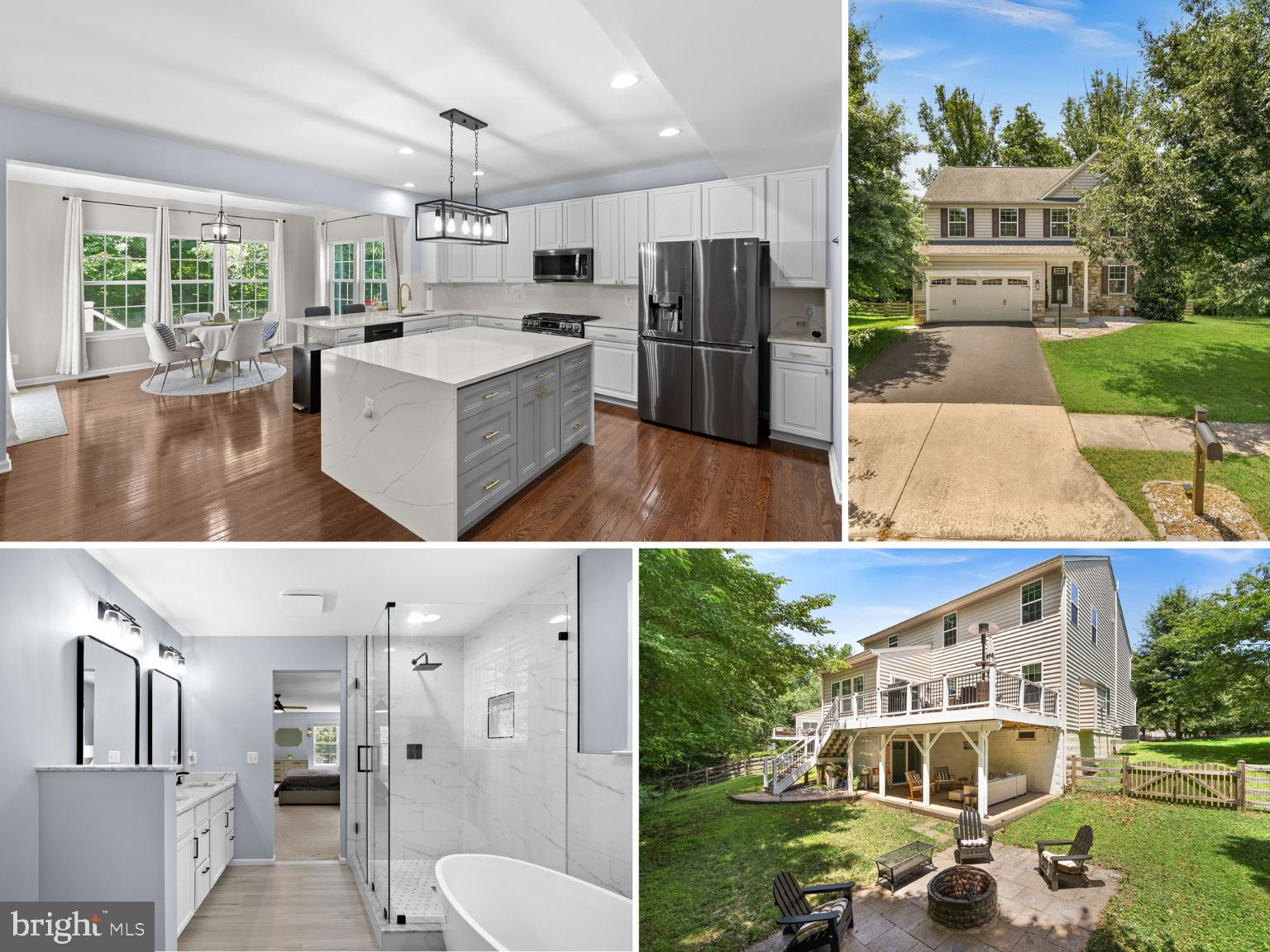 <b>Absolutely Gorgeous Inside! Must See - Shows Like a Model! Tons of Recent Updates & Upgrades! </b> Gleaming Hardwood Floors & Neutral, Fresh Designer Paint Colors Throughout Main Level | Oak Stairs to All Levels | Kitchen is a SHOW STOPPER! Oversized Island w/Waterfall Quartz Countertops + Quartz Backsplash | White & Light Gray Cabinets w/Stylish Gold Faucet & Coordinating Cabinet Hardware, Upgraded Lighting, All Stainless Steel Appliances & Walk-In Pantry | Upgraded Morning Room Extension Creates Additional Living & Entertaining Space and Opens to the Trex Deck | Family Room w/Gorgeous White Stone Fireplace | Separate Living Room, Dining Room & Private Home Office Complete the Main Level | Oversized Loft on 2nd Level Serves as a Second Family Room/Playroom | Expansive 22' x 20' Primary Suite has 2 Huge Walk-In Closets & Spectacularly Renovated Spa-Like Bathroom w/Frameless Glass Shower, Freestanding Tub & Double Sink Vanity | 3 Secondary Bedrooms Upstairs, all w/Great Closet Space, Share the Updated Hall Bath w/Matching Double Sink Vanity/Mirrors/Lighting as the Primary Bath | Ideal Bedroom-Level Laundry Room PLUS a Second Washer & Dryer in the Basement for Added Convenience! | Morning Room Extension Continues into the Finished Walk-Out Basement, Expanding the Lower Level to Include a Massive 40' x 23' Recreation Room, 3rd Full Bathroom, Den + Great Storage Space and Walks Out to the Covered Stamped Concrete Patio | Amazing Trex Deck has Plenty of Room for Dining, Grilling & Entertaining and Features an Under-Deck Drainage System that Keeps the Covered Patio Below Dry and Stairs Down to the Fenced Backyard which is Bordered by Trees | Separate Paver Patio with Built-In Fire Pit | <b>Numerous Recent Updates Include:</b> New Water Heater (2025), Fresh Garage Floor Coating & Driveway Resealed (2025), New Window Shades/Blinds Throughout the Home (2025), Fresh & Neutral Interior Paint from Top to Bottom (2024), New Carpet Throughout (2024), Updated Flooring in Laundry Room & Closets (2024), Gorgeous Primary Bathroom Renovation (2024), New Lighting Fixtures Throughout (2024), Attic Fan Added (2024), All New Stainless Steel Kitchen Appliances (2023), Stunning Kitchen Renovation with New Quartz Countertops, Waterfall Island & Backsplash (2021), Deck Refinished with Trex Floorboards & Railings (2021) & So Much More! | Great Bristow Location Near Shopping, Dining, Commuting Routes & the Broad Run Trail