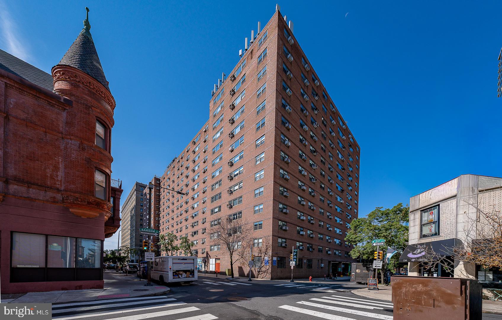 Lovely 1-bedroom, 1-bathroom, 663 Sq Ft unit at the 2101 Cooperative is ready for you to move right in and enjoy!  Located on the North side of the building, overlooking the tree-lined street on 21st St.  This sunny unit features an open floorplan and hardwood floors.  Large bedroom and updated full bath with walk-in shower. Plenty of storage.  2101 Cooperative is Philadelphia's first cooperative, centrally located in Center City Philadelphia, in the city's premier Rittenhouse Square neighborhood on the corner of 21st and Walnut! 2101 Coop has 24-hour Security & Doorman, On-Site Management & Maintenance, Amazing Rooftop Garden and Sun Deck with breathtaking views, Laundry Facilities, Bike Rooms, a Guest Suite and VALET PARKING available for $108 per month, THE MONTHLY FEE INCLUDES ALMOST EVERYTHING: All Utilities including electric, heat, air conditioning, water & basic cable, All Real Estate Taxes & Maintenance Package. 2 Cats, a caged bird and fish allowed. Nominal real estate transfer tax & no title insurance. Required.  CASH SALES ONLY.  No Renting.   Experience the ability to walk out your door to first class, 4-star restaurants, fabulous shopping & all the conveniences of this sought-after neighborhood.