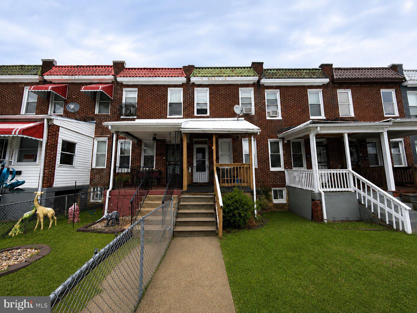 Located at 5319 Cuthbert Avenue in Baltimore’s Pimlico neighborhood, this classic 1939 brick interior rowhome offers three bedrooms, one full bath, and a traditional two level layout with enduring architectural character. A covered front porch creates an inviting arrival, while the interior includes a dedicated dining area, natural gas forced air heating, and an unfinished basement that provides valuable storage and future possibilities. Public water and sewer, on street parking, and convenient access to Park Heights Avenue, Wabash Avenue, neighborhood shopping, transit options, and everyday amenities add to the home’s practical appeal. With its timeless brick exterior, established Baltimore setting, and versatile footprint, this property presents a compelling opportunity in the 21215 market.