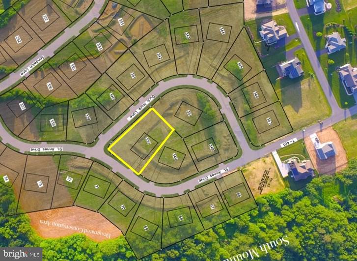 Lovely home site available in Penn National Community! More than half an acre. Build your dream home in the Saint Annes neighborhood. No master association fees, no required time frame to build. You can work with a Penn National approved builder and create a custom floor plan. Neighborhood is subject to covenant restrictions and guidelines. Walkable community offers 36 holes of 4-star gold, outdoor pool, tennis/pickleball, yoga, community garden, 40 + social clubs, restaurant/bar, and so much more!