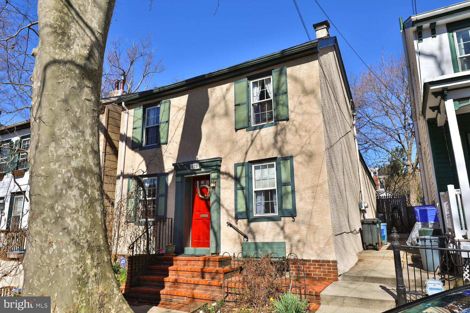 Create Where You Belong, Workingman's Cottage-style detached, c 1867, Lovely, pristine condition with golden awakenings for early bloomers - a must see garden!  You'll find dynamic muted paint colors in this 2 bedroom, 1 full bath, home in the Blue Bell Hill section of Philadelphia surrounded by Parks on a quiet one-way street. Trimmed in tradition with a gas fireplace, timber ceilings, yellow pine plank floors with a blend of oak in the modern updated eat-in kitchen. The Kitchen overlooks the garden with a shed for your tools. Splendid mechanics, all replaced in the last few years to include:  heater, hot water, central air and much more.

Farm to Fable.  A sanctuary of self-expression can be yours.