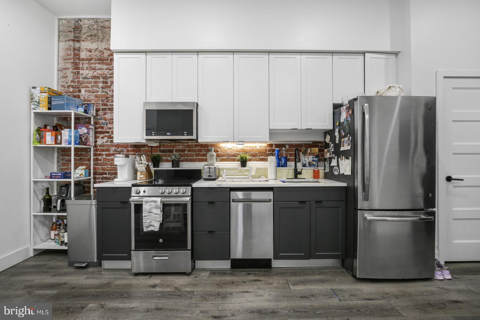 Available Early July:

Welcome to 212 Catharine St #5! This wonderful 2 bedroom, 1 bathroom apartment is located in the incredible Queen Village area and features hardwood floors & recessed lighting throughout. The original character shines through with exposed brick accent walls, oculus windows, and the asymmetrical architecture that truly makes this property a stand-out. Your common area is bright and welcoming, with big windows and an open floor plan for convenient entertaining. The kitchen is gorgeous, boasting quarts countertops, minimalistic shaker cabinets with exposed brick between, and efficient stainless steel appliances including fridge, dishwasher, built-in microwave, and oven / stove combo. Head over to view your 2 sizable bedrooms, each with large windows and ample closet space. The larger room showcases a stunning exposed brick wall for a homey feel. You'll love the stylish bathroom details, like the high contrast tub surround and fixtures, light-up vanity mirror, and dark slate tile. Enjoy the added convenience of laundry in-unit! Call us today!

Lease Terms:

Generally, 1st month, 12th month, and 1 month security deposit due at, or prior to, lease signing. Other terms may be required by Landlord. $55 application fee per applicant. Pets are conditional on owner's approval and may require an additional fee, if accepted. (Generally, $500/dog and $250/cat). Tenants responsible for: electricity, cable/internet, and a $50/month flat water fee. Landlord Requirements: Applicants to make 3x the monthly rent in verifiable net income, credit history to be considered (i.e. no active collections), no evictions within the past 4 years, and must have a verifiable rental history with on-time rental payments. Exceptions to this criteria may exist under the law and will be considered.