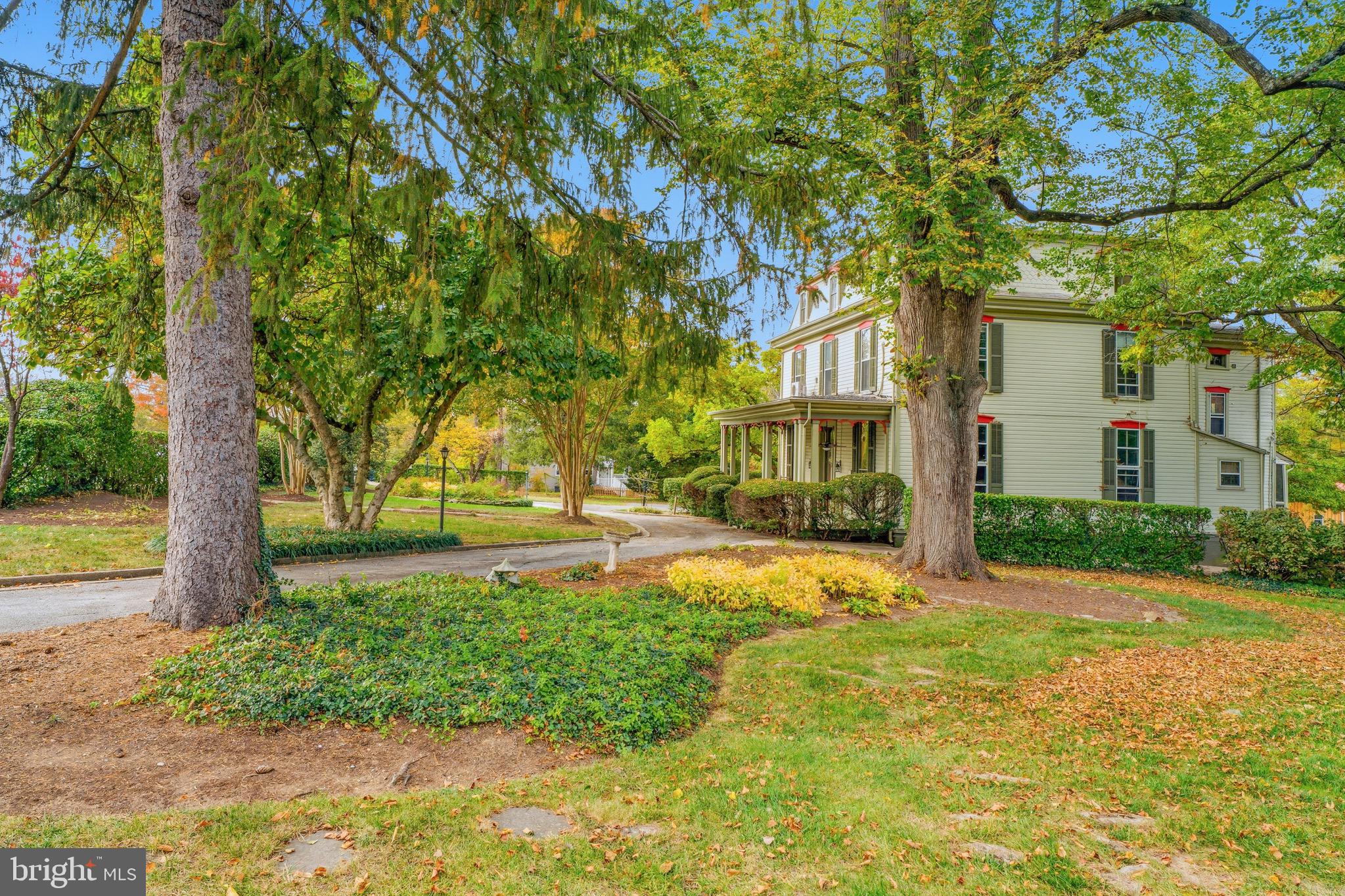 Step into a rare piece of history with this magnificent estate nestled in the heart of Historic Old Lutherville. Originally built in the mid-19th century, this remarkable residence named “Twin Gates” has been lovingly preserved and thoughtfully updated, offering a rare opportunity to own one of the area’s architectural treasures. 
Built with timeless craftsmanship and enduring character, this grand residence offers eight bedrooms and six full bathrooms, providing both elegance and functionality for today’s living. From the moment you arrive, the home’s stately presence and architectural detail transport you to another era, while thoughtful updates ensure comfort and convenience. Expansive rooms, high ceilings, and intricate moldings showcase the artistry of its time, while the generous floor plan offers endless possibilities for multi-generational living, entertaining, or private retreats.  
Beyond the walls, the grounds reflect the home’s grandeur, creating a tranquil setting with space to gather, garden, or simply enjoy the peaceful surroundings. This is more than a home—it is a landmark, a story, and an opportunity to become part of Historic Old Lutherville’s cherished heritage.