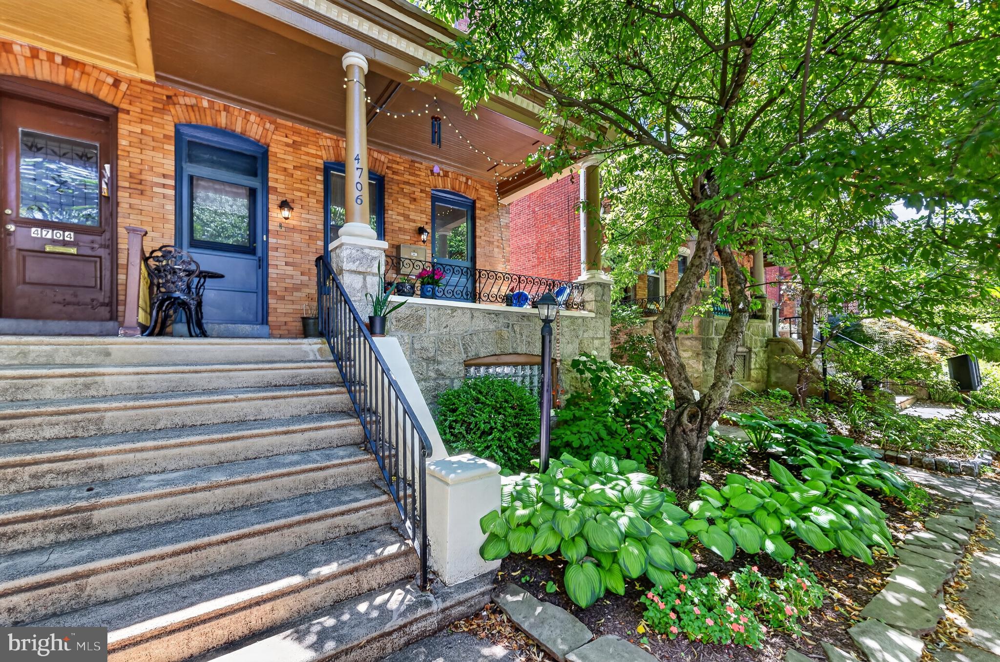 This fully leased Cedar Park triplex delivers $72,000 in gross annual rent and a projected 7% cap rate. Tenants pay their own gas and electricity. Three spacious one‑bedroom apartments, each renovated within the last decade with separate HVAC, in unit laundry and fully equipped kitchens with dishwashers and built-in microwaves. This property has a strong rental history with almost no vacancy between tenants. This is a rare turnkey multifamily investment in one of West Philadelphia’s most durable rental markets. With lean operating expenses, no major deferred maintenance, 4706 Cedar Ave is positioned as a cash‑flowing asset from day one. Unit 1 rents for $1900. Unit 2 rents for $2,000. And unit 3 rents for $2100.

Set on a leafy, architecturally rich block in Cedar Park, the property is a short walk to Clark Park, Baltimore Avenue’s restaurants and cafes, Mariposa Food Co‑op, multiple coffee shops and neighborhood bars. Transit‑oriented tenants will appreciate quick access to the 34 trolley and 42 bus with direct service to University City and Center City, plus bike‑friendly streets that connect to universities, and hospitals in minutes. This combination of walkability, transit access, and neighborhood amenities makes the building especially attractive to UPenn, Drexel, and CHOP professionals seeking quality, well‑managed rentals.
Inside, the finishes are consistent throughout: clean lines, newer systems, and quality materials chosen to attract and keep strong tenants, without losing the soul of the building. Original stained glass windows, antique hardware, and ornate wood floors are preserved where it counts, paired with fresh tile, updated fixtures, and efficient heating and cooling. The property is always fully occupied with high‑demand and rental rate. The shared backyard acts as an extension of the living space where tenants use it as a place for grilling, container gardens, and small gatherings under the trees.

Step off the porch and the neighborhood opens up in every direction. Just a short walk away, Baltimore Avenue and Cedar Park offer some of the best places to eat and drink in West Philly: morning coffee at Green Line Cafe, brunch at Cedar Park Cafe, and evenings at Booker’s Restaurant & Bar or Local 44. Nearby, spots like Dahlak and Kaffa Crossing cherished eateries, while Amari’s adds music and cocktails to the mix. Clark Park is close by for the farmers’ market, festivals, and dog‑walks, and there are easy transit options to University City and Center City. This Cedar Park triplex is more than an income‑producing property; it is a turnkey, character‑rich building in one of Philadelphia’s most walkable, café‑lined neighborhoods.