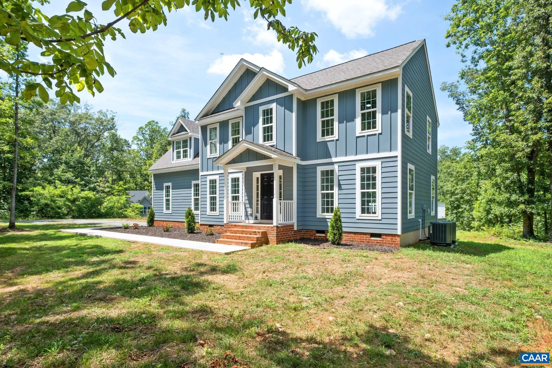 Discover your dream home in this exceptional new construction! This beautifully designed 4-bedroom, 2-bath residence is bathed in natural light and features striking hardie plank siding. Enjoy the luxury of an expansive rear deck, perfect for relaxing afternoons and entertaining guests, along with elevated bathrooms that add a touch of sophistication. A newly poured concrete sidewalk warmly welcomes you home.  Inside, you?ll find an inviting open layout between the kitchen and living room, providing an ideal space for family gatherings and cozy nights in. The convenience of a 2-car garage with sleek epoxy flooring further enhances the home's practical appeal, complemented by a fresh layer of gravel in the outdoor areas.  Nestled on a generous 2-acre lot with no HOA, this delightful retreat is just minutes away from NGIC, shopping, and grocery stores. With over 2,200 square feet of thoughtfully designed living space, this home seamlessly blends comfort and style. Don't miss your chance to experience the charm and endless possibilities of your brand-new home ? schedule your visit today!,Granite Counter,Painted Cabinets