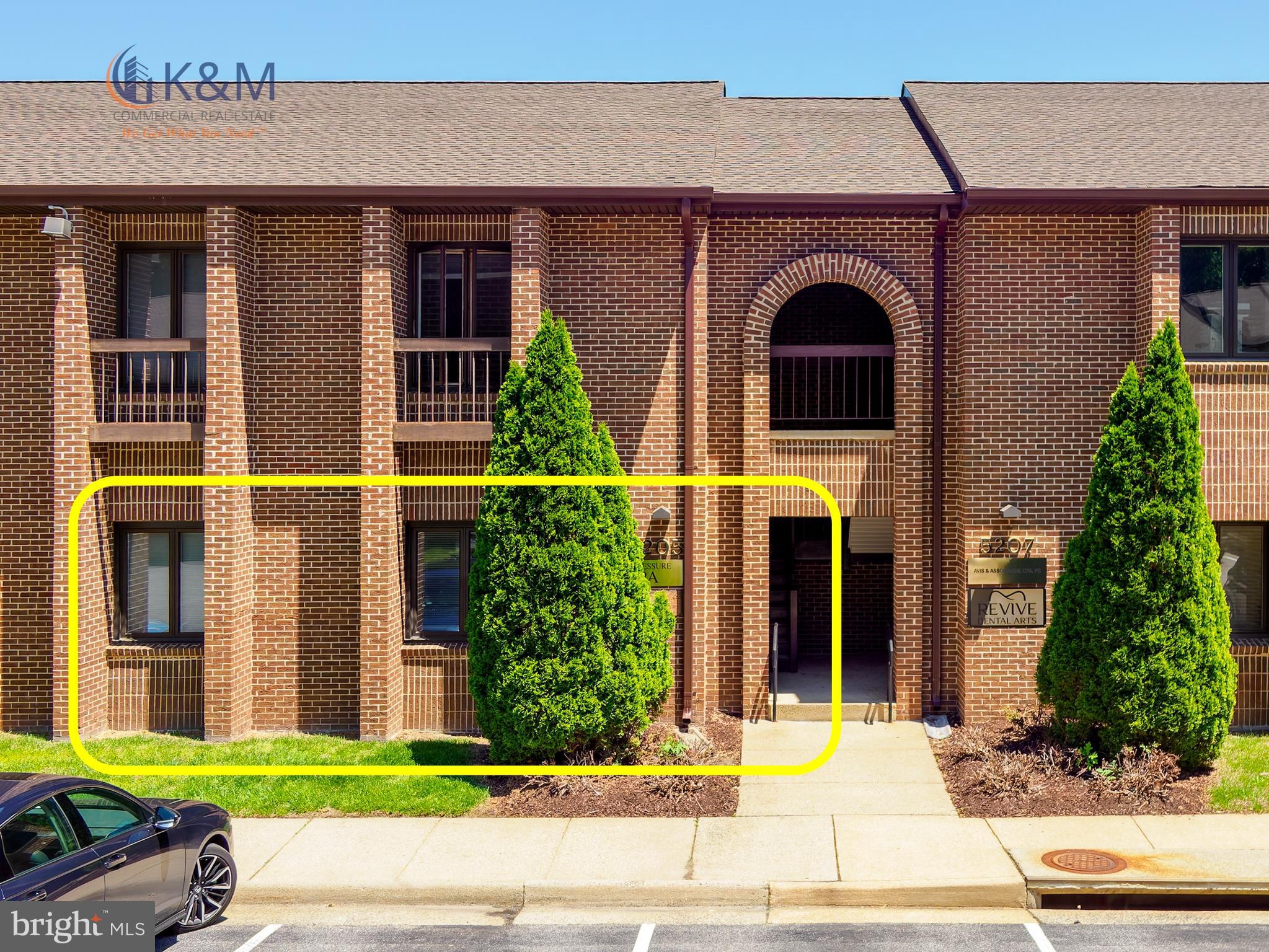 A prime opportunity to own a professionally built-out office condo in the heart of Burke, VA. Located within the well-maintained Burke Professional Center, this first-floor suite offers approximately 1,177 SF with a reception area, private offices, conference room, kitchenette, and restroom. Featuring abundant natural light, updated finishes, secure access, and free surface parking, the space is ideal for medical, school, personal service, or other professional users. Conveniently positioned near Braddock Road, Rolling Road, and I-495 for excellent regional access. K & M Commercial is the exclusive brokerage firm.