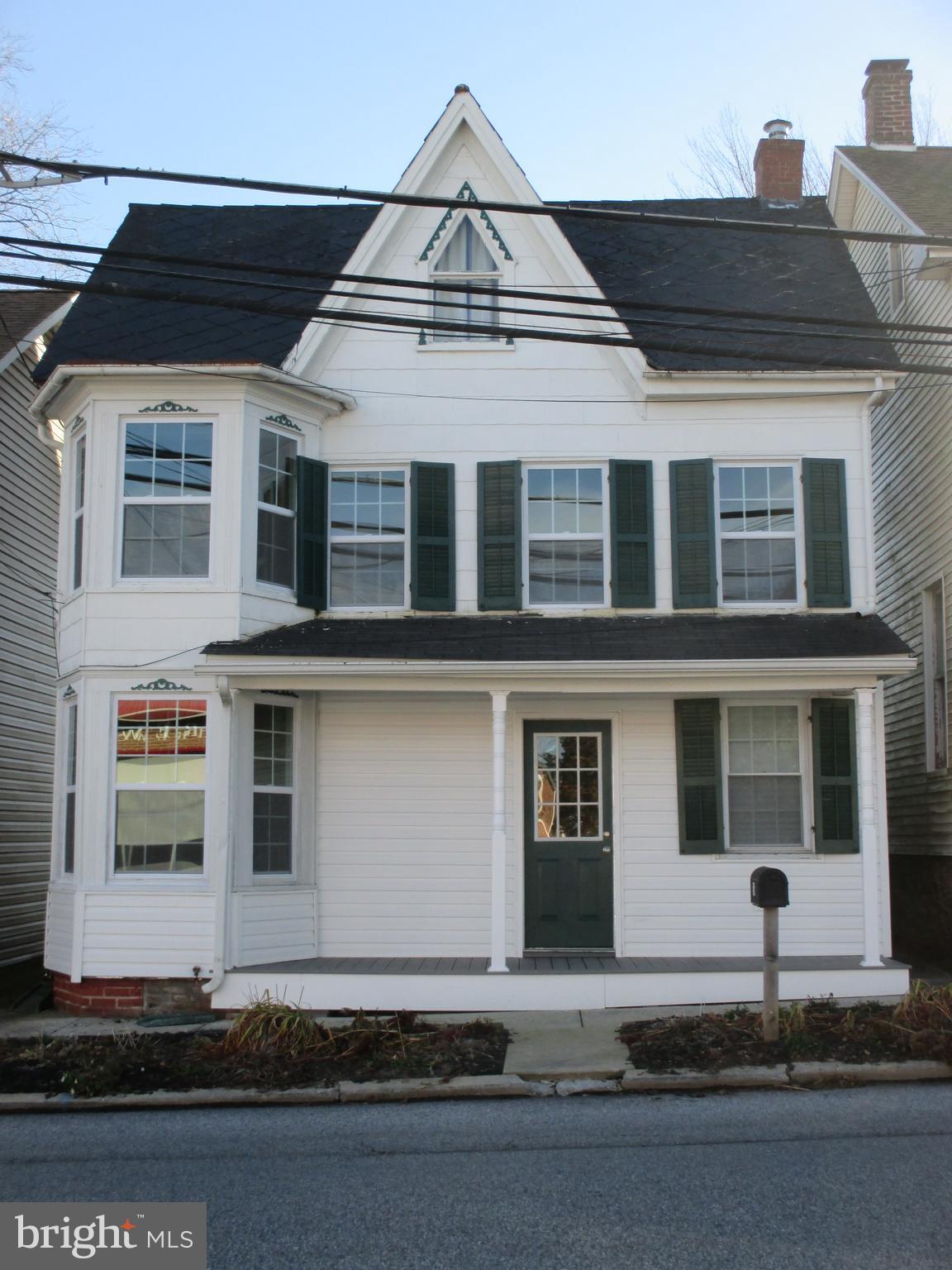 There are many updates in this 3 bedroom, 2 bath home in Shrewsbury Boro.  Updated electric, new windows, floors, countertop,  interior paint, and baths. Furnace installed in 2006, hot water heater in 2016. Off street parking for three cars and nice back yard. Convenient to I83 access