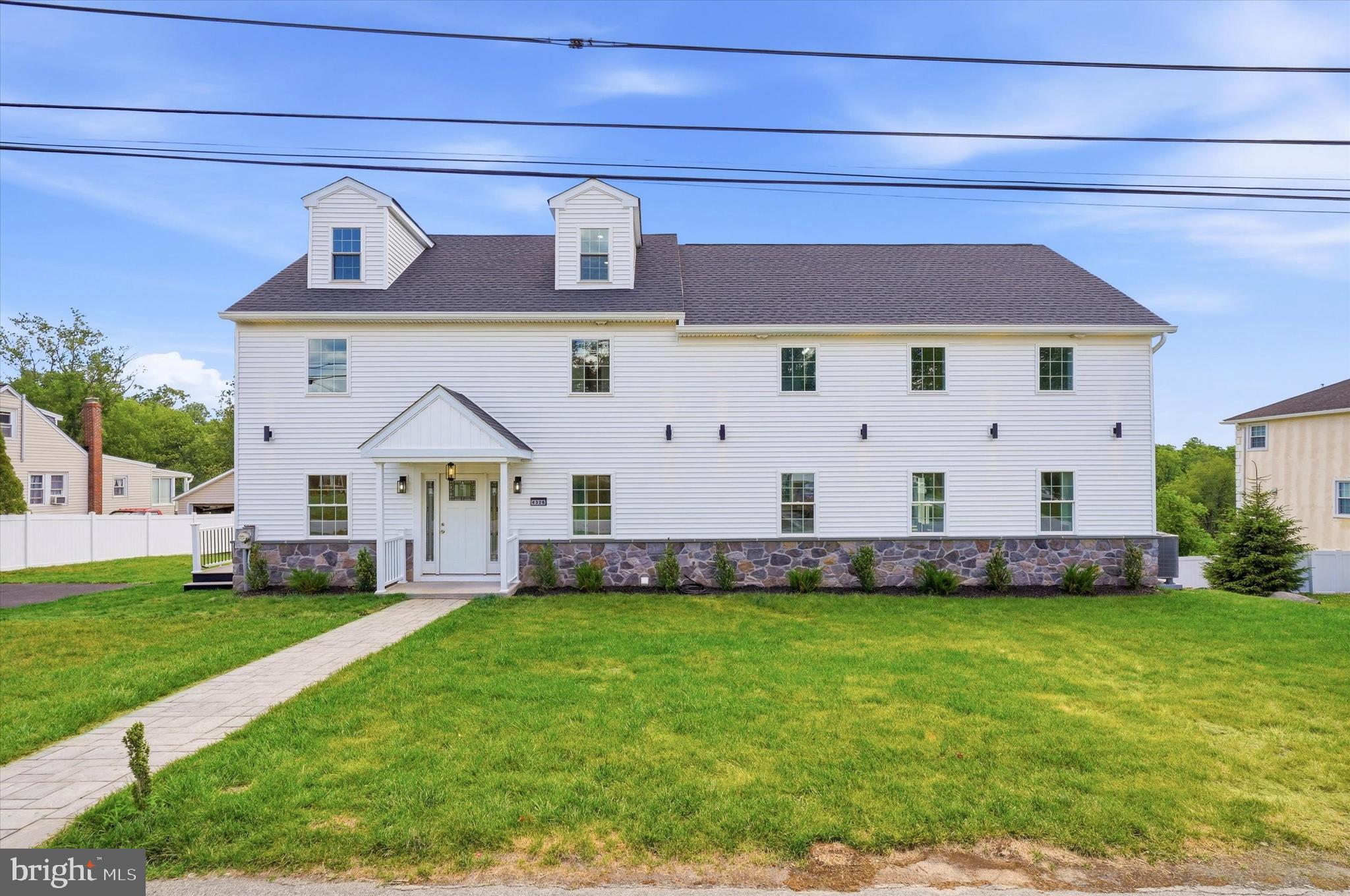 Experience modern luxury living at its finest at 4326 Florida Avenue, a stunning brand new custom single family home. This modern masterpiece combines premium architectrual design with unparalled craftmanship and modern finishes in the highly coveted Florida Park neighborhood of Newtown Square and within the award winning Marple Newtown School District. At approx 4,000 sq ft of living space this home truly has it all including four bedrooms, three full bathrooms and two powder rooms, a large great room, an extra den on the first floor, third floor bonus room, finished basement, large wrap around deck,  spacious flat back yard space, and a detached garage! Notice the beautiful wide-plank hardwood floors the minute you enter the home. The amazing kitchen has tons of white shaker style cabinetry, plenty of counter space, a large island, quartz counter tops and stainless steel appliances. The ever-important den on the first floor is ideal for an office space or extra living space. Head out back to enjoy the enormous wrap around deck, perfect for quiet evenings and entertaining alike! Head up to the perfectly situated second floor, which includes a primary suite with a gorgeous five piece bathroom and huge walk-in closet, three other spacious bedrooms, two hall bathrooms and laundry! The primary suite has access to its own private deck! The finished third floor bonus room is ideal for a home gym, home office, kids rec room, etc - that perfect amount of extra space! FInally, don't miss the finished basement with powder room! Enjoy ease of living here - minutes from multiple shopping centers including Ellis Preserve and Edgmont Square, and lots of top shopping and dining, minutes to premier country clubs, close to Episcopal Academy and all that Newtown Square has to offer!