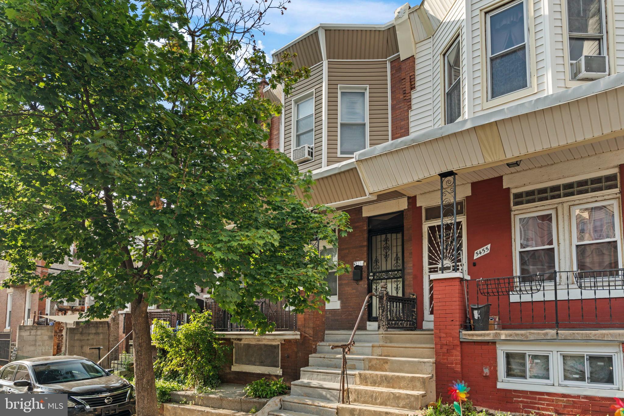 Nestled in the charming Cobbs Creek neighborhood, this delightful 3-bedroom, 1.5-bathroom townhouse exudes warmth and character. Built in 1920, its classic brick exterior invites you into a space that feels like home from the moment you step inside. The heart of this home is its well-appointed kitchen, featuring essential appliances that make daily living a breeze. Convenience is key, and the included washer and dryer make laundry days hassle-free, right in the comfort of your own home. With a full basement, there's plenty of room for storage or the potential to create a cozy retreat or play area. The layout of this interior row townhouse is designed for both comfort and functionality, with a spacious living area that invites relaxation and a half bath on the main level adds an extra layer of convenience for guests. The vibrant community and nearby amenities make this location truly special. Property to be sold strictly as-is.
