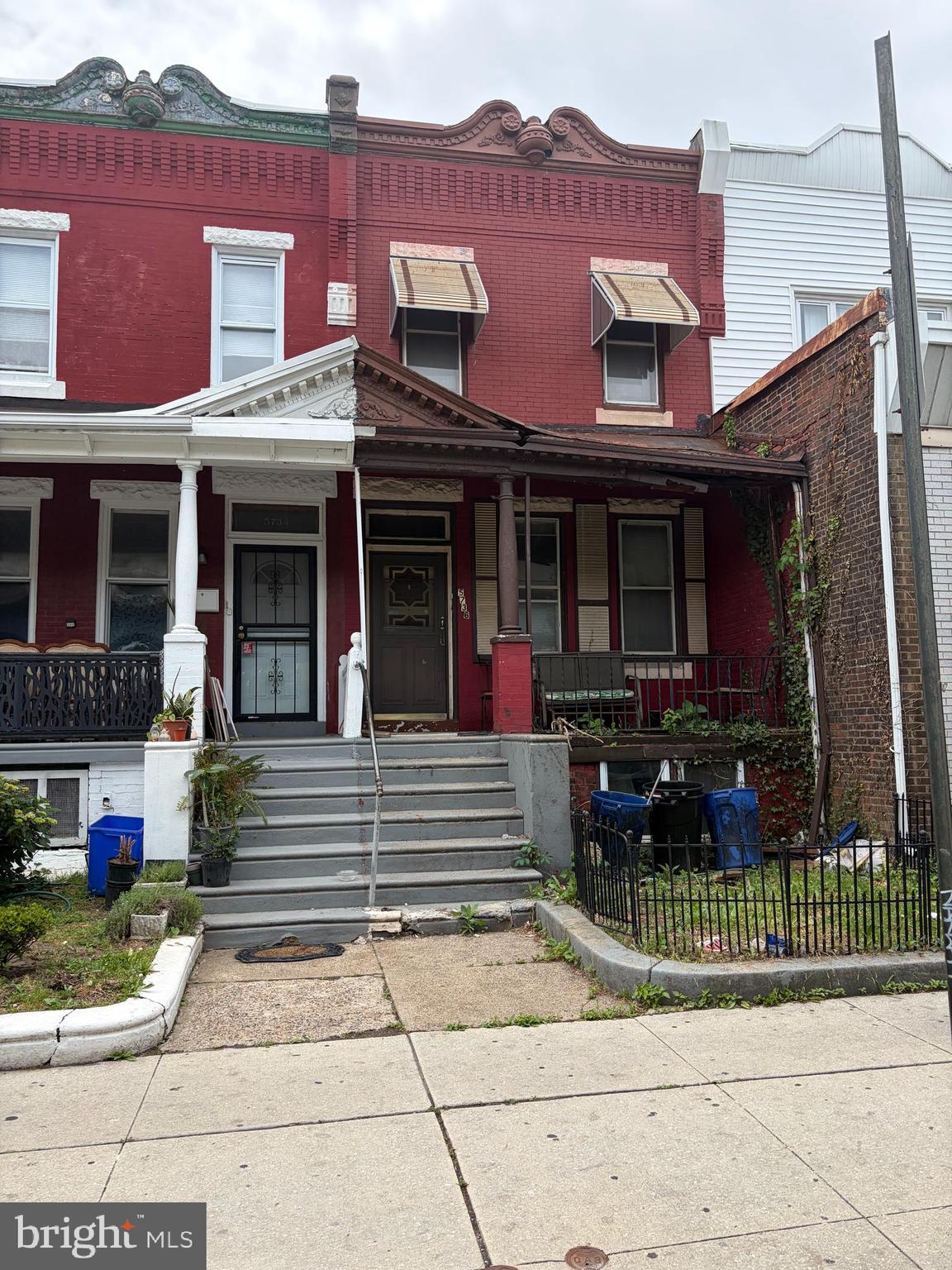 JUST HIT MARKET IN WEST PHILLY!!! 1566 Sq ft property on a 2098 Sq Ft lot. Driveway parking in back. Four bedroom two baths . Full rehab needed.  Property to be sold as is and will not be cleaned out.  Seller requests use of their title company.