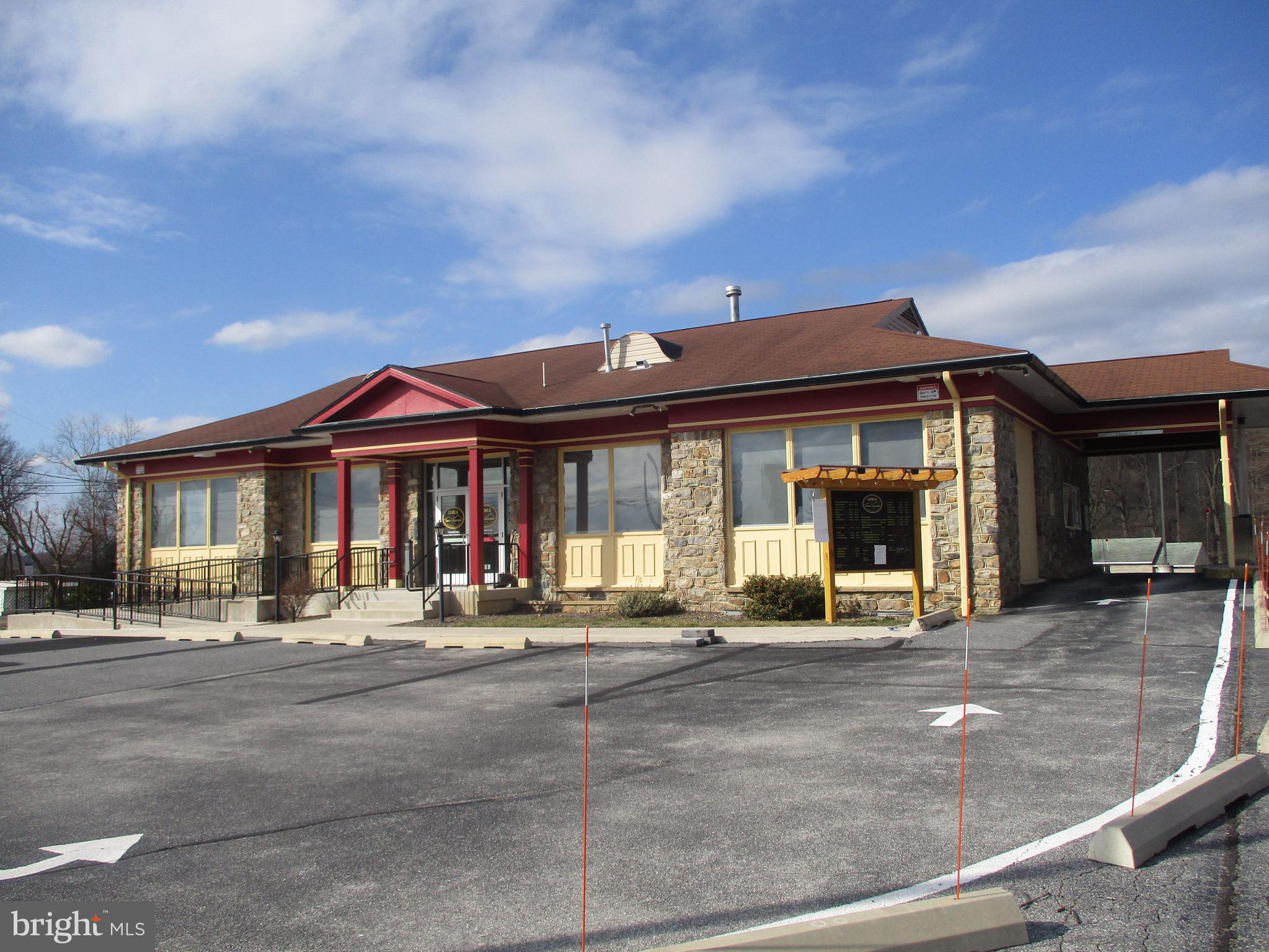 INCOME INVESTMENT PROPERTY.  Busy Commercial Section of Buchanan Trail E. ( Pa. Rt. 16) - Curently leased to small business. 2,888 SF. Former branch bank facility. Renovated for retail use.  Ample parking. Good visibility and State Highway traffic.  Near Lowe's. 169 ft road frontage on Pa. Rt. 16.